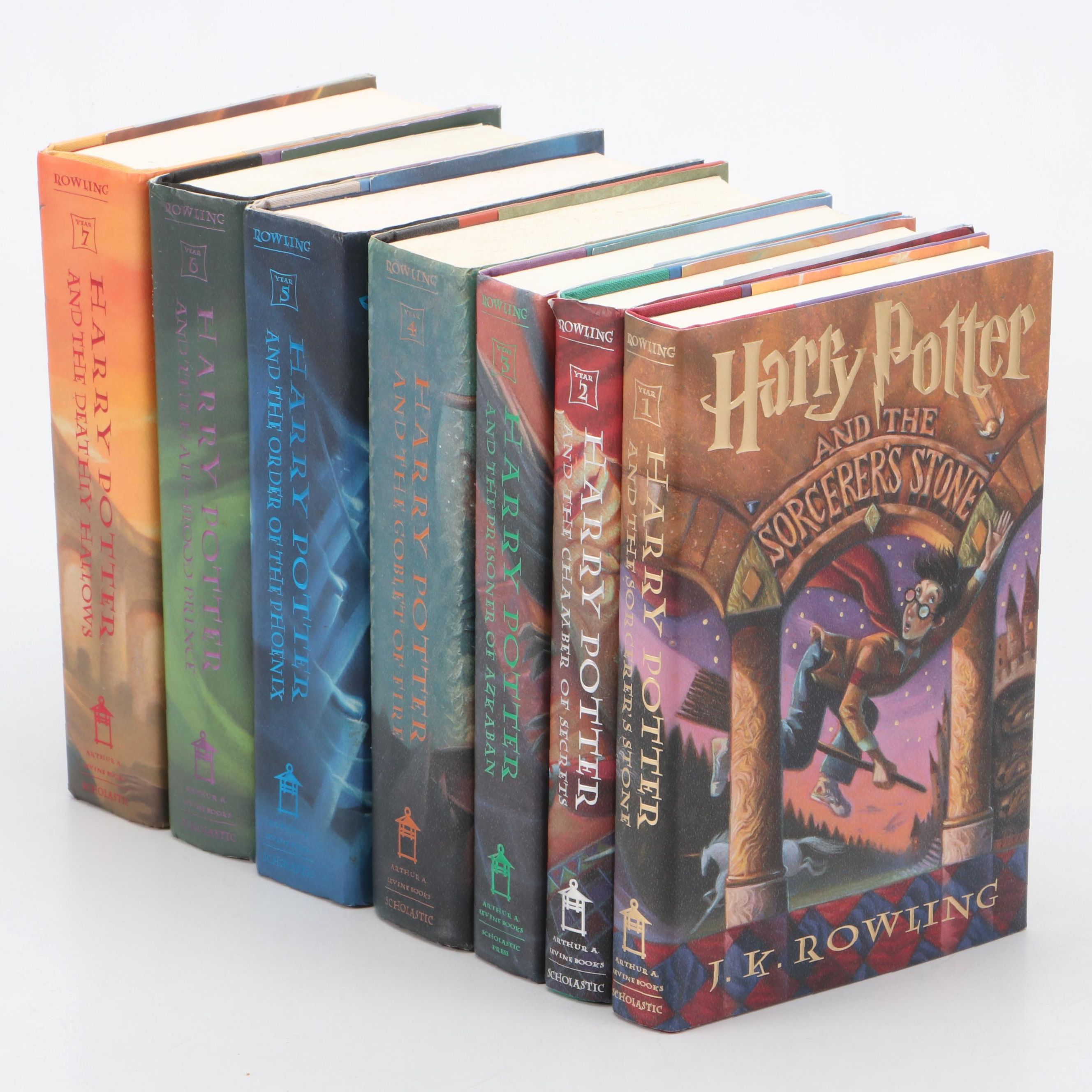 First American Edition "Harry Potter" Complete Series by J. K. Rowling