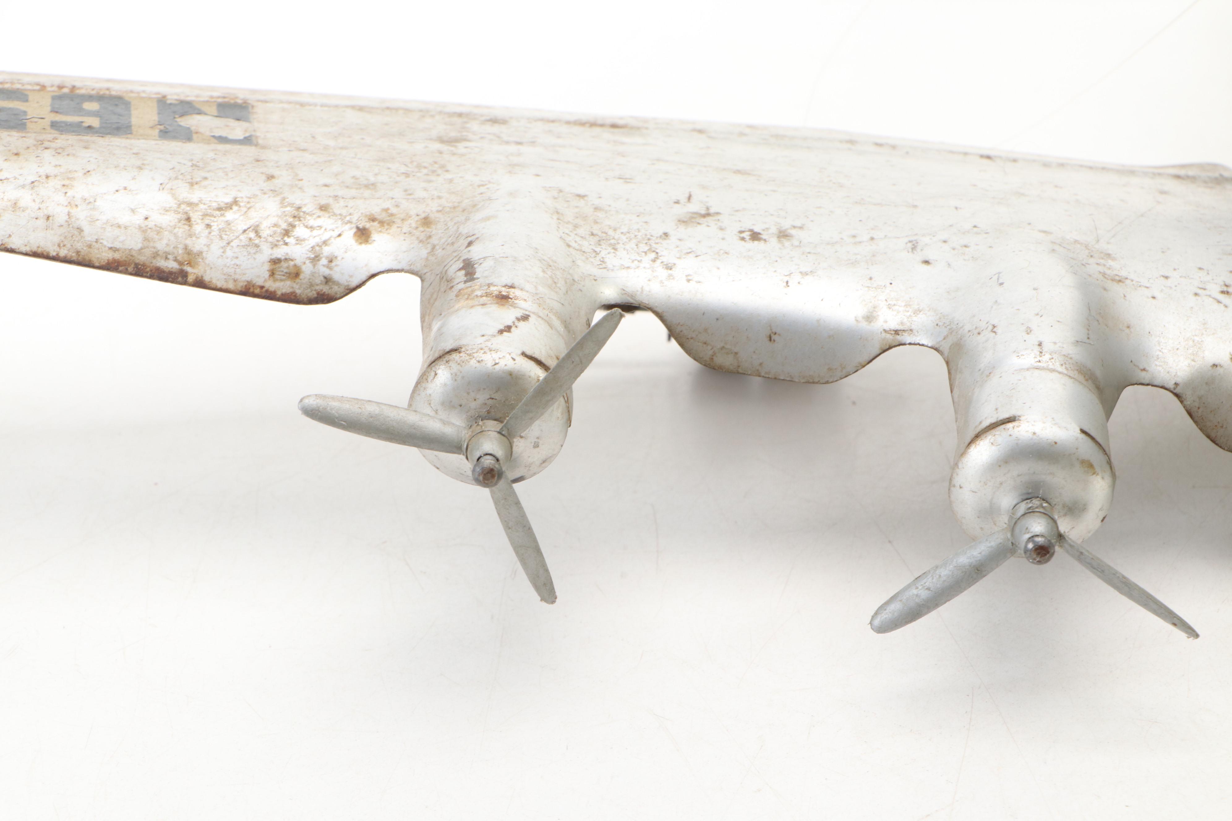 Pan American World Airways Model Airplane, Mid-20th Century