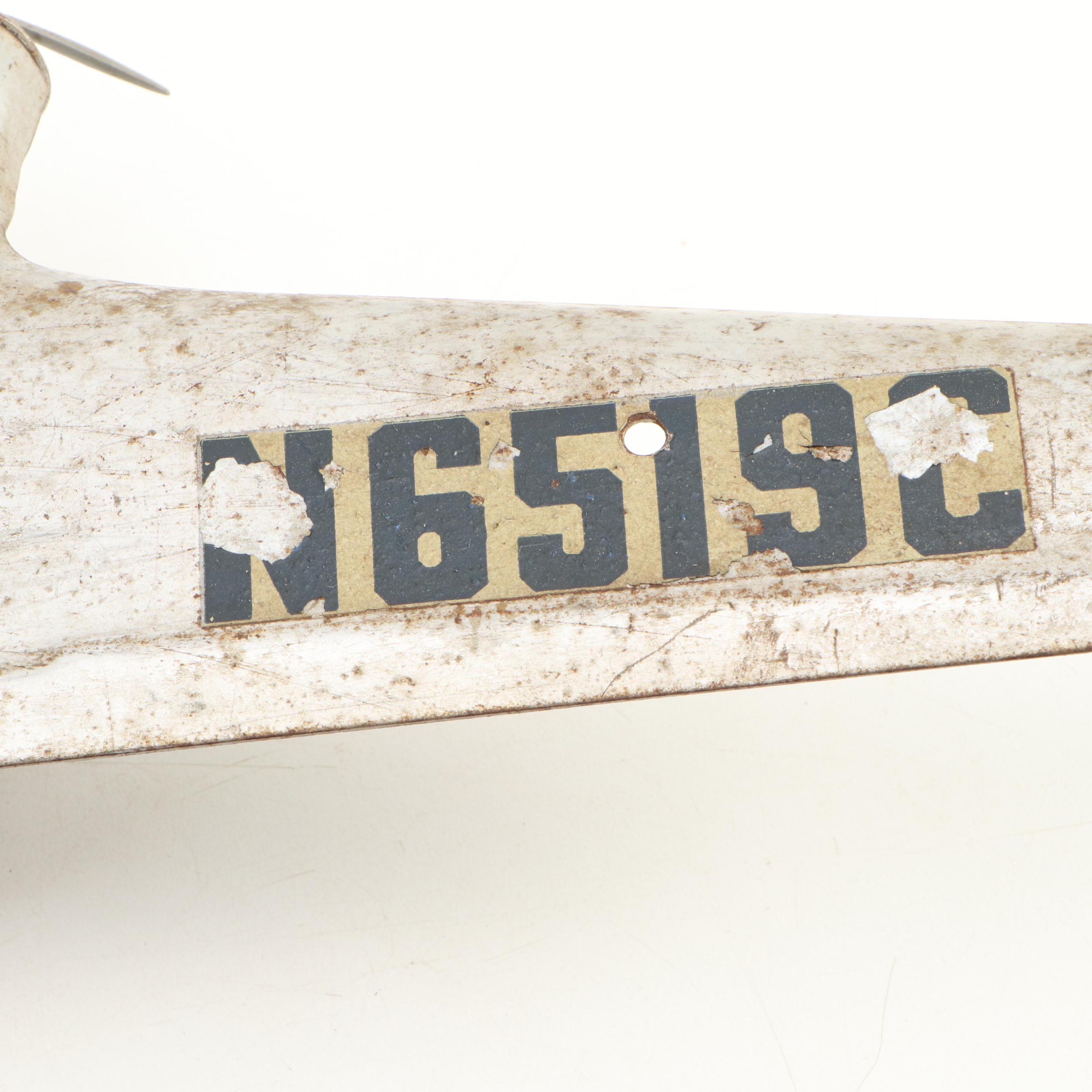 Pan American World Airways Model Airplane, Mid-20th Century