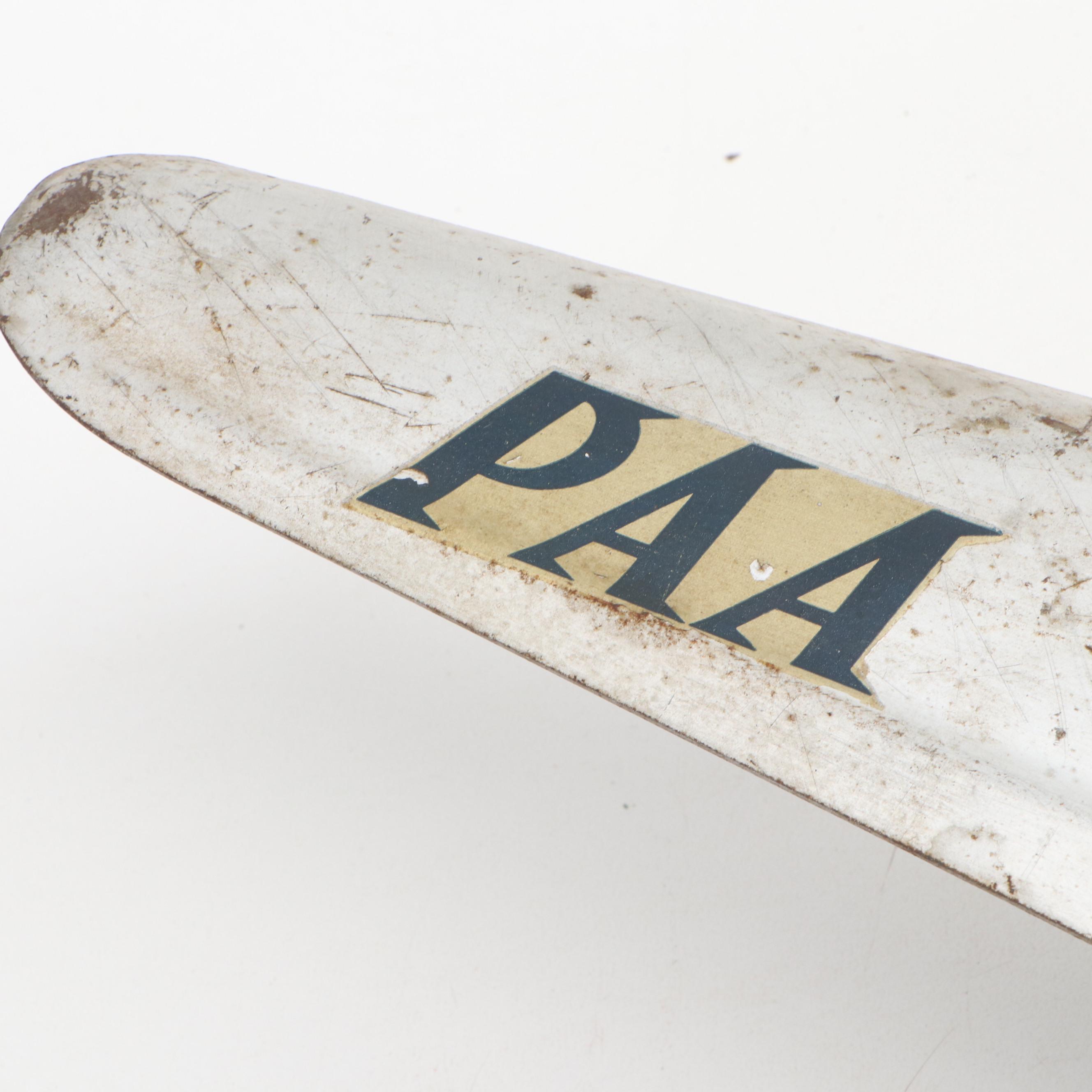 Pan American World Airways Model Airplane, Mid-20th Century