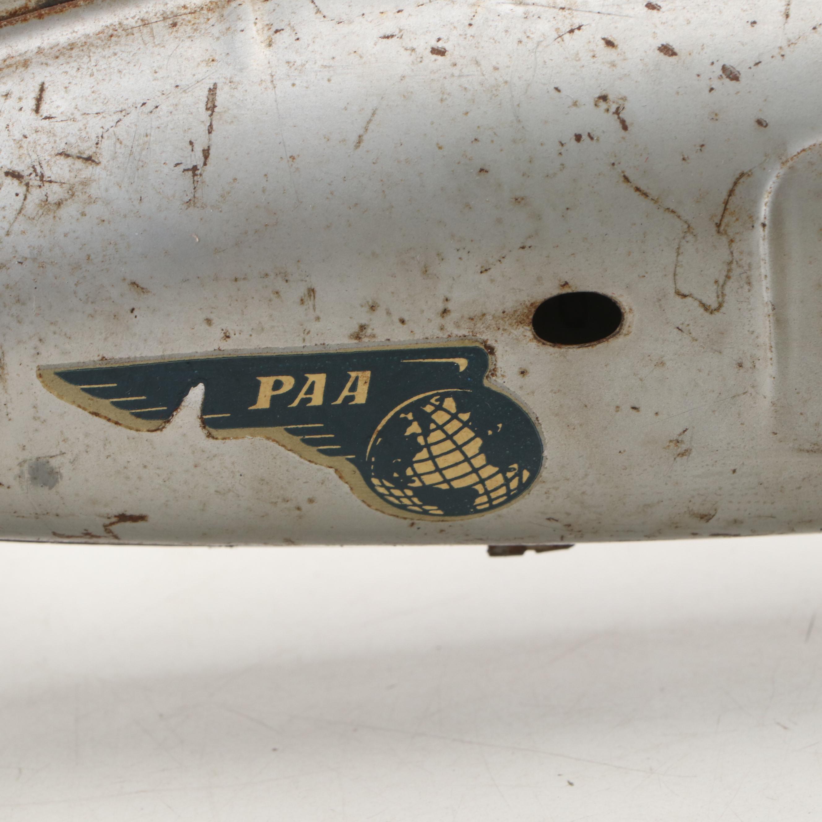 Pan American World Airways Model Airplane, Mid-20th Century