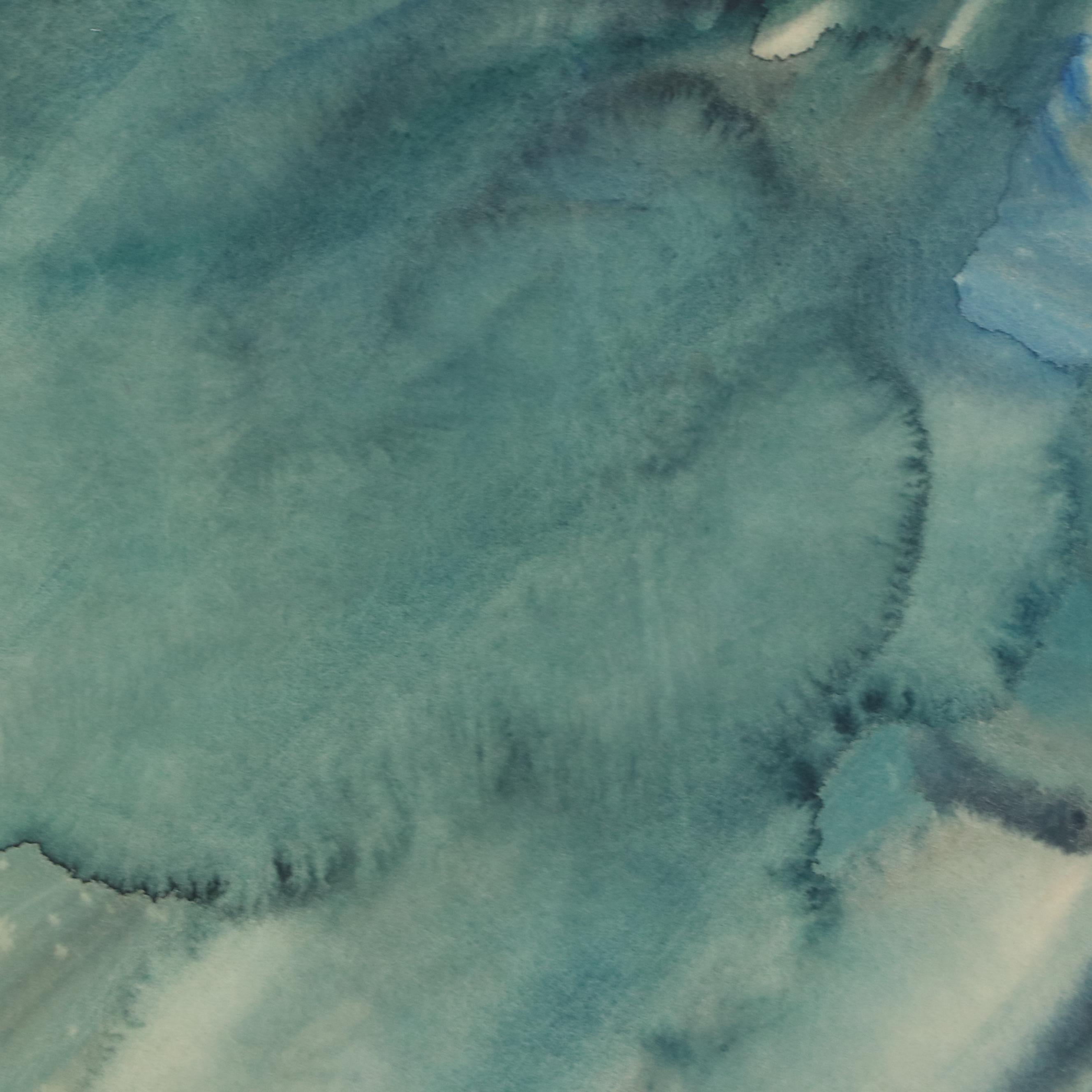 Jack Meanwell Modern Seascape Watercolor Painting, 1979