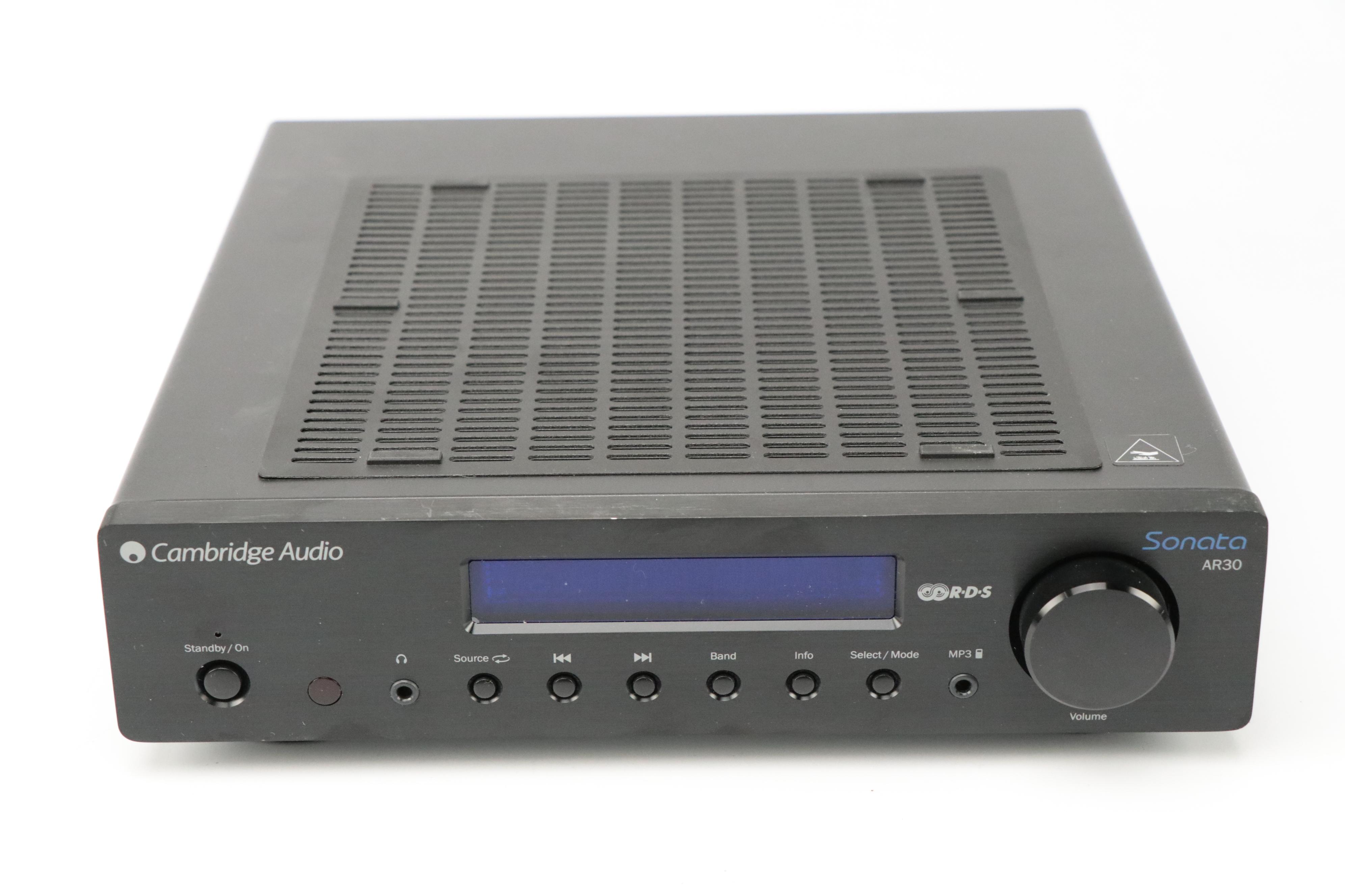 Cambridge Audio AR30 Receiver, D 30TH DVD Player, One+DX1 DAB Receiver and More