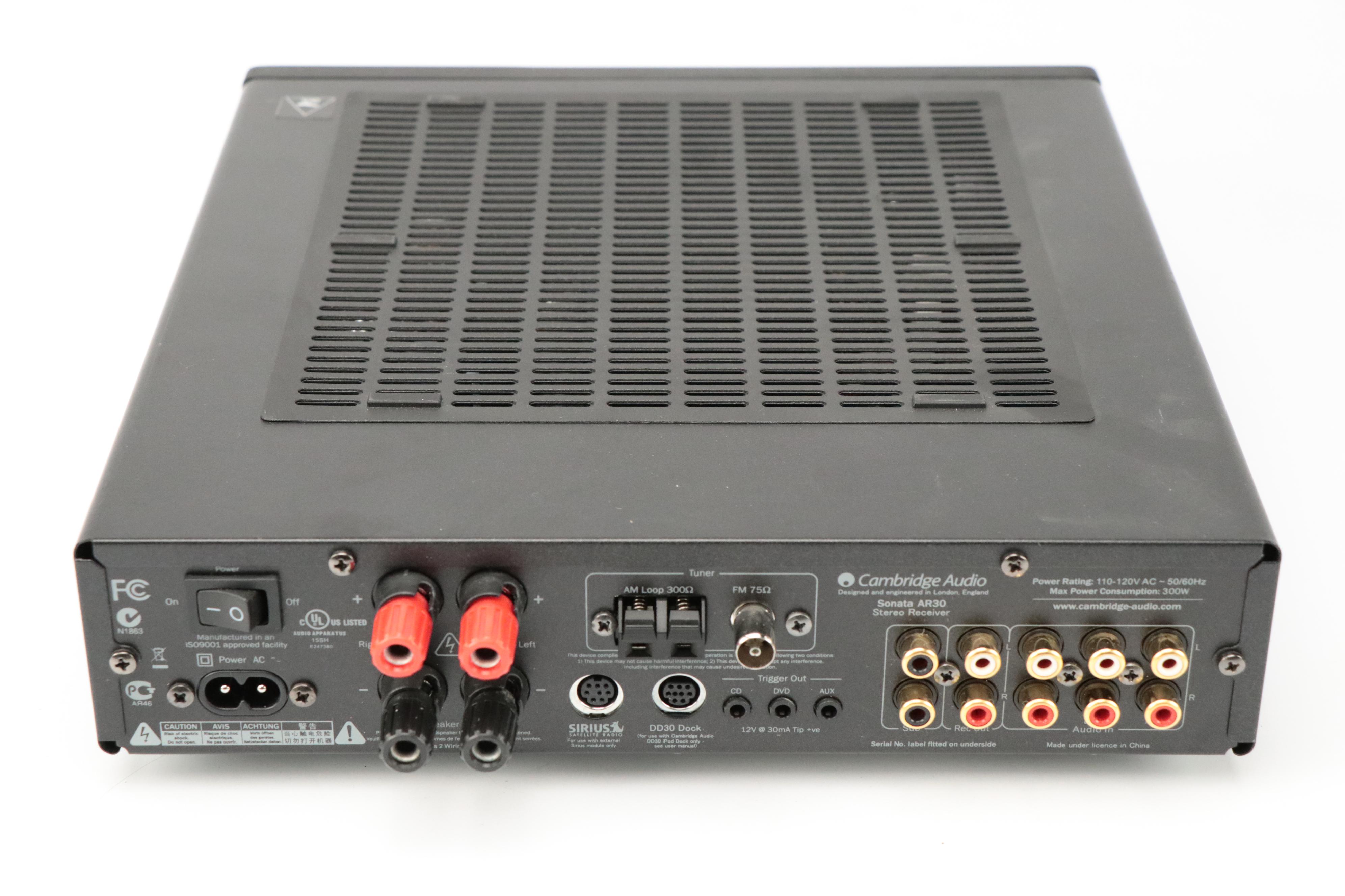 Cambridge Audio AR30 Receiver, D 30TH DVD Player, One+DX1 DAB Receiver and More