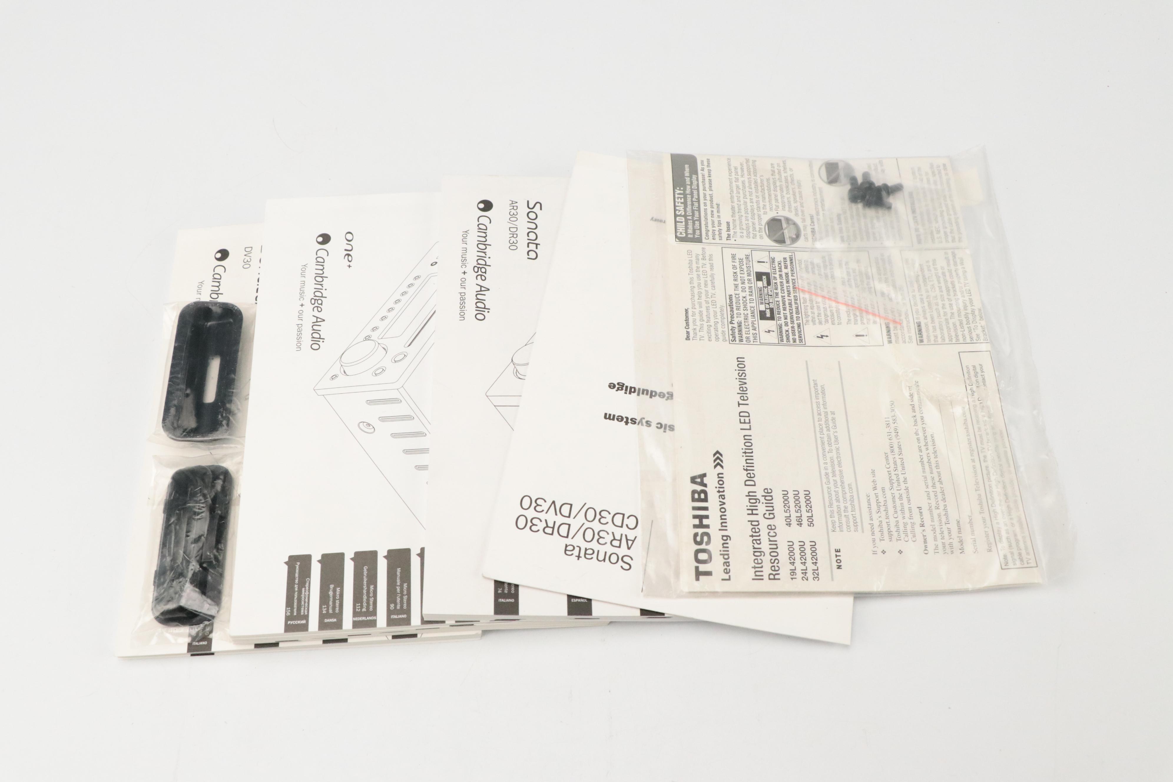 Cambridge Audio AR30 Receiver, D 30TH DVD Player, One+DX1 DAB Receiver and More