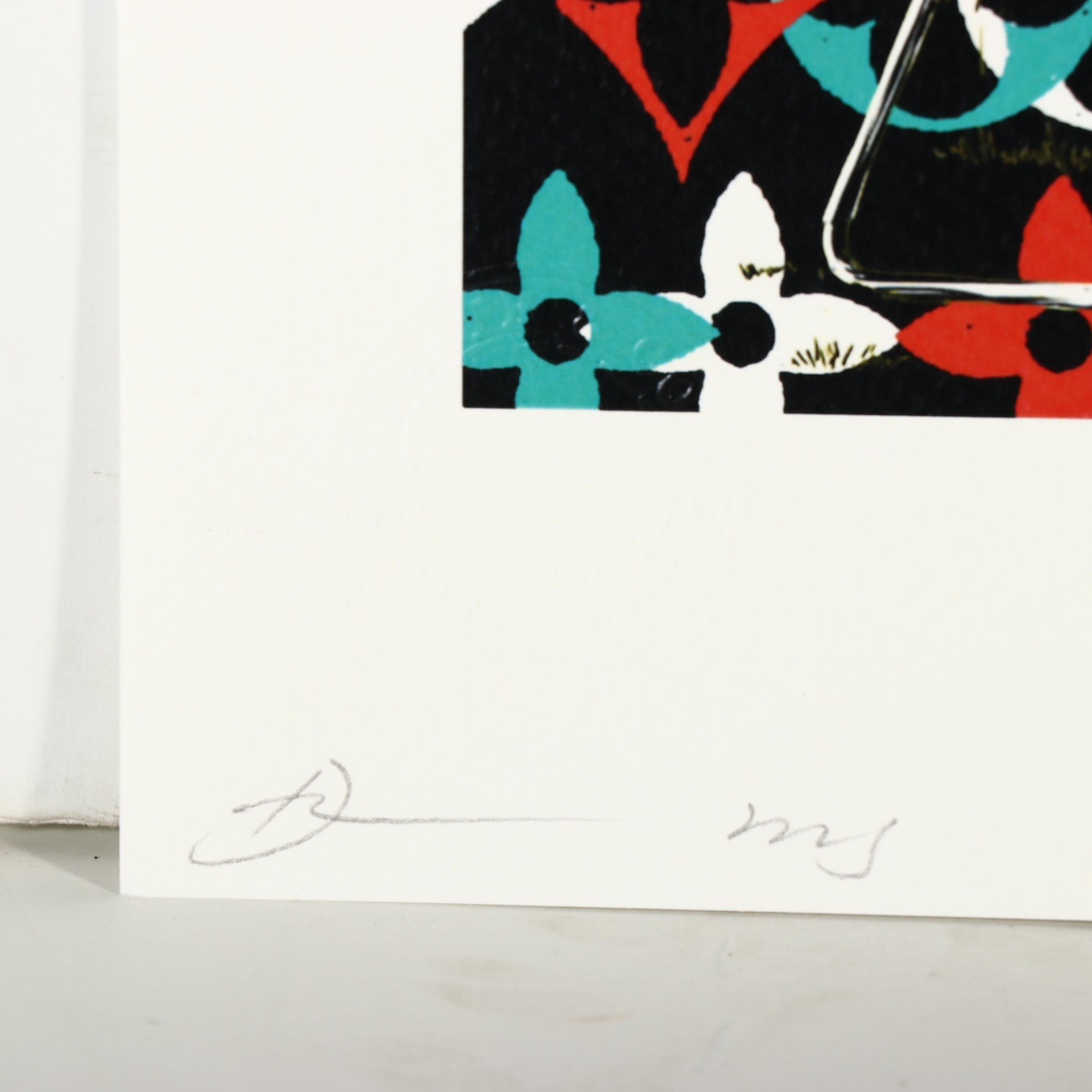 Death NYC Pop Art Graphic Print of Walter White x Louis Vuitton, 2023