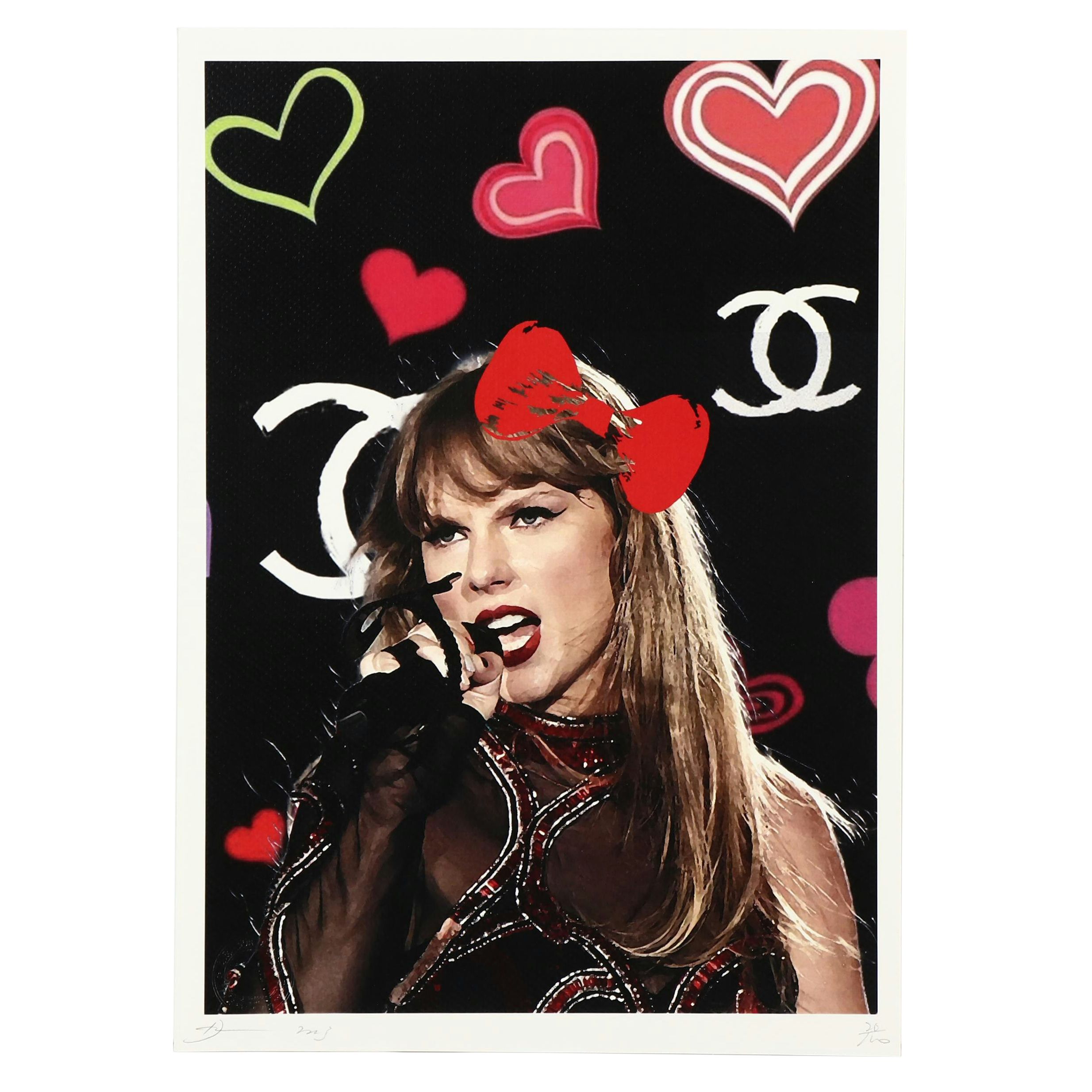 Death NYC Pop Art Graphic Print of Taylor Swift, 2023