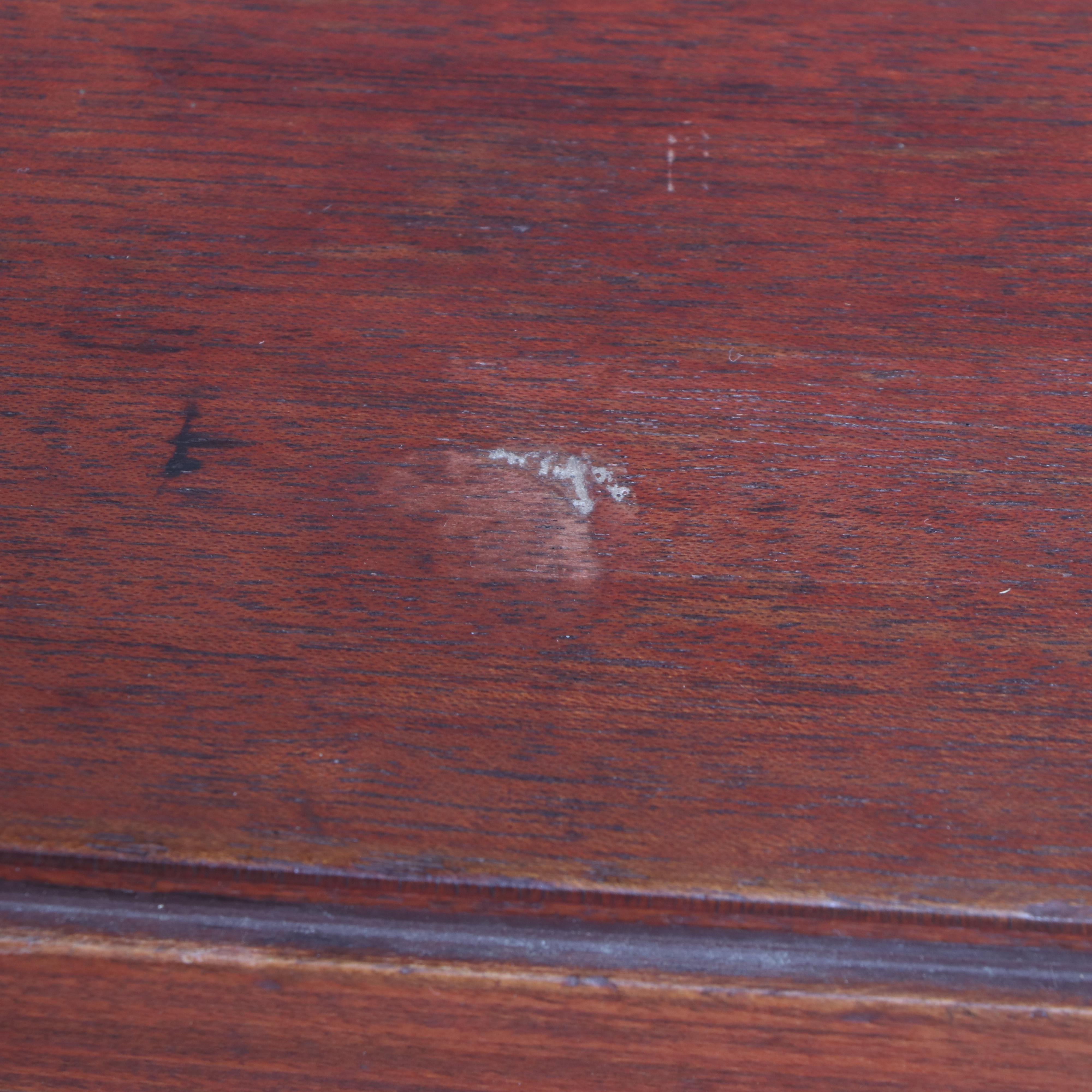 Regency Style Mahogany Cabinet with Crosley Radio and Turntable