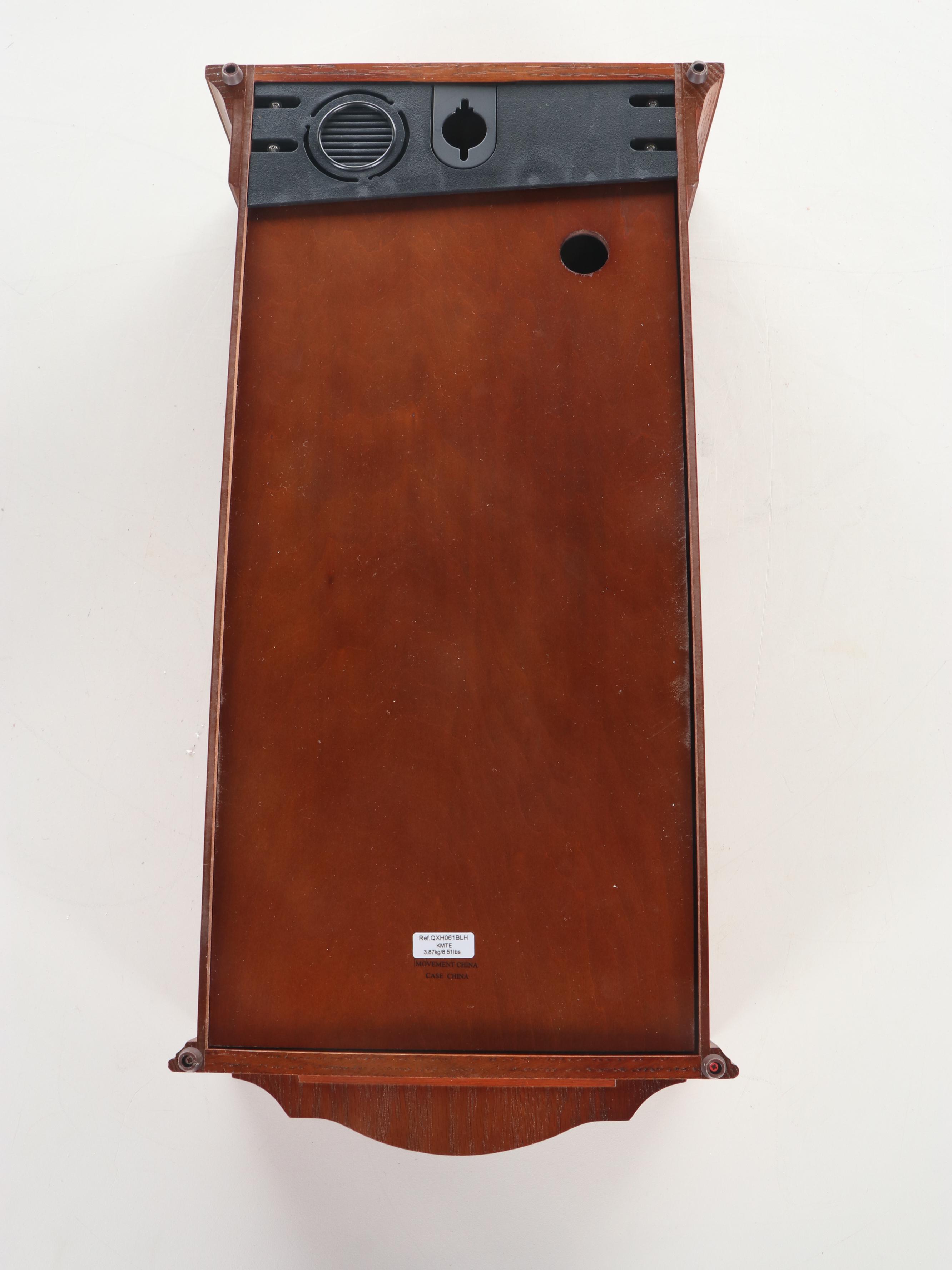 Seiko Wooden Case Regulator Style Wall Clock