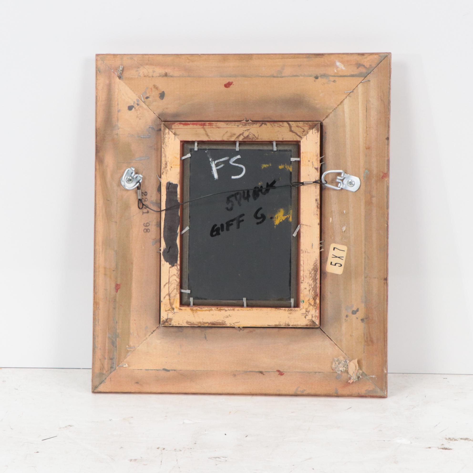 Anthropomorphic Dog Portrait Oil Painting