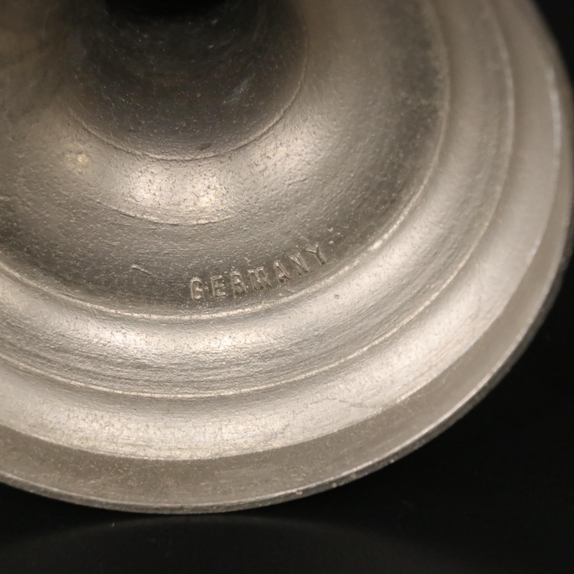 Sheridan Silver Plate Serving Bowl with German Candlesticks and More