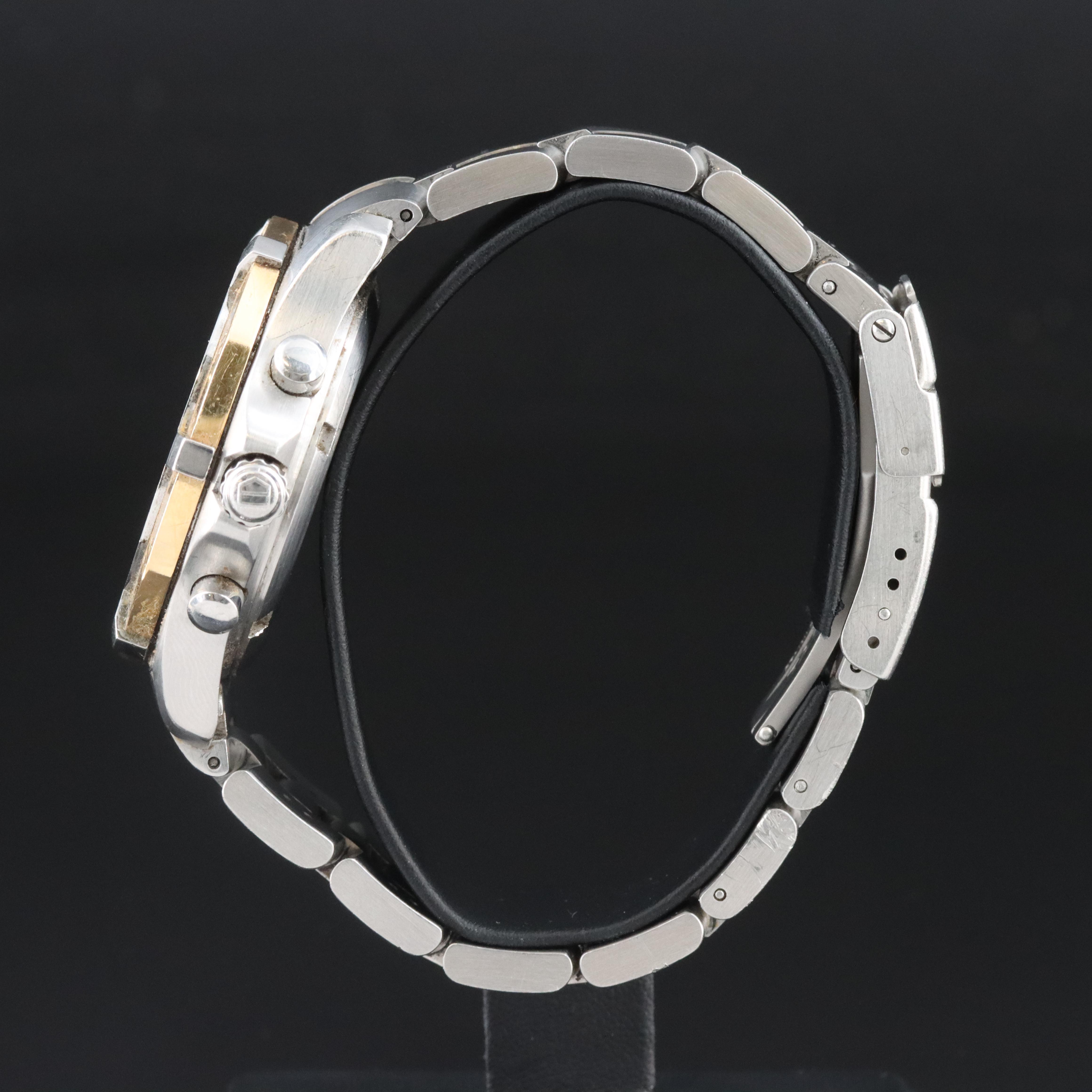 TAG Heuer 2000 Exclusive Chronograph ref.CN1152 18K Gold Steel Quartz Watch