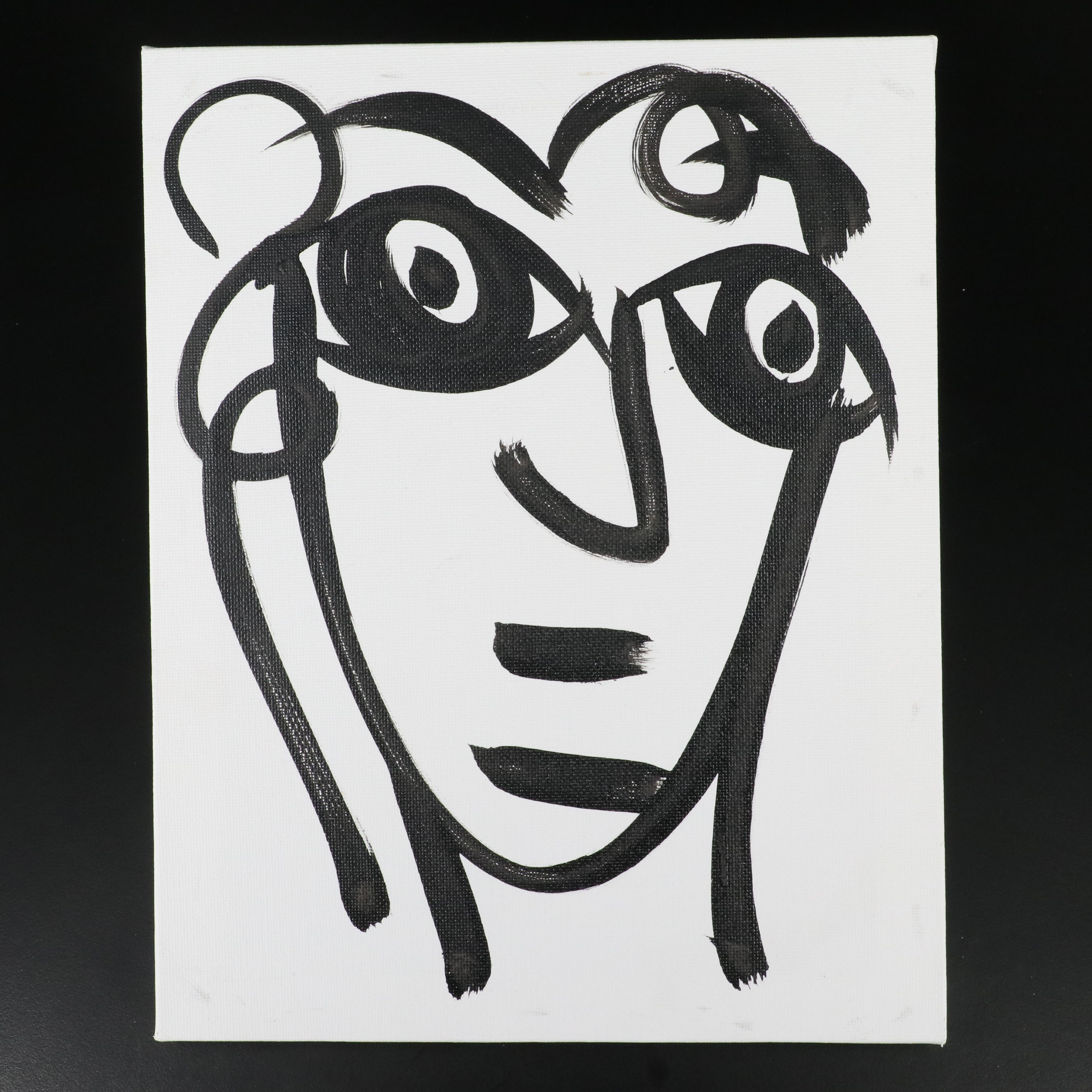 Peter Robert Keil Stylized Acrylic Portrait