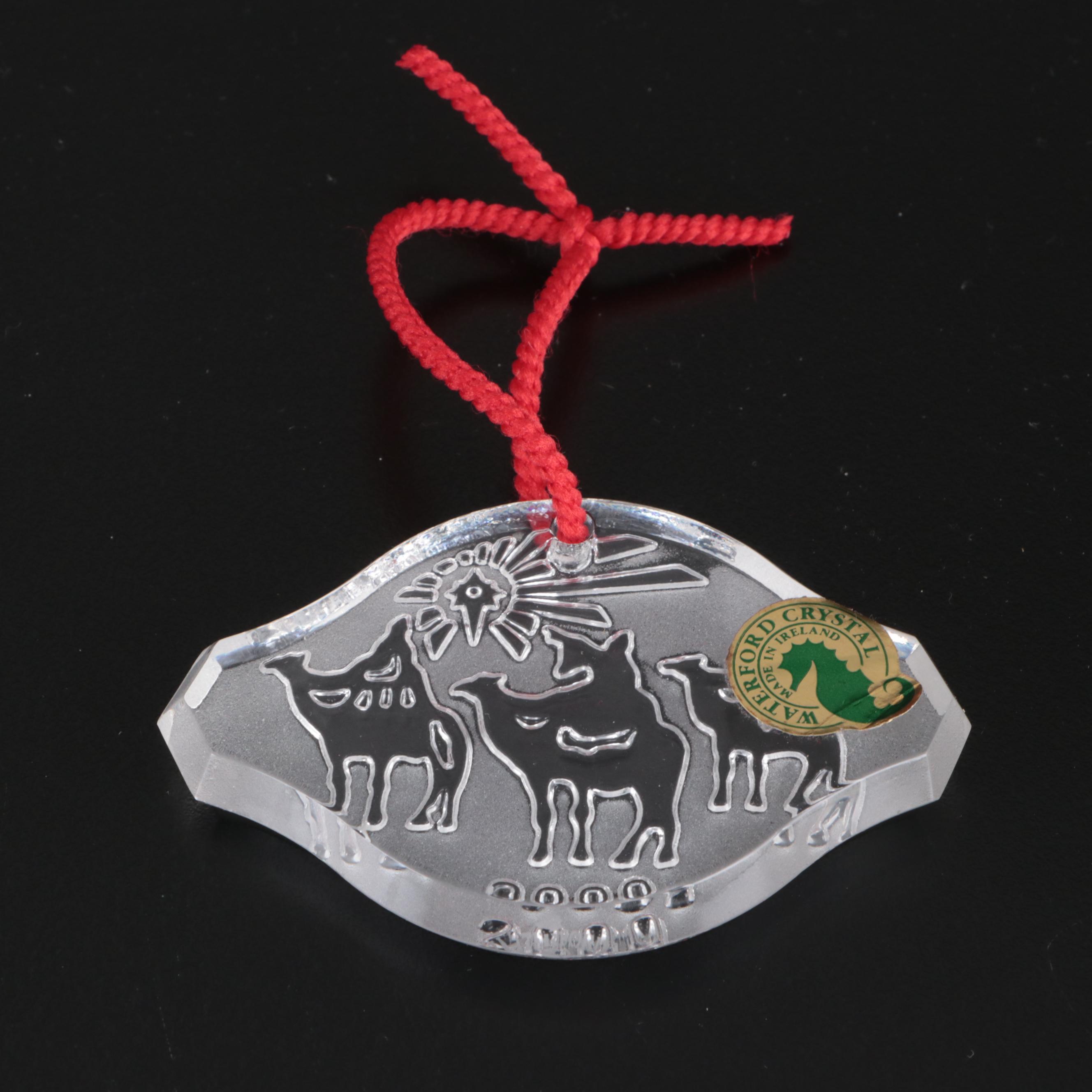 Waterford "Bethany" Crystal Candlesticks, Ornaments, Harp and Vase