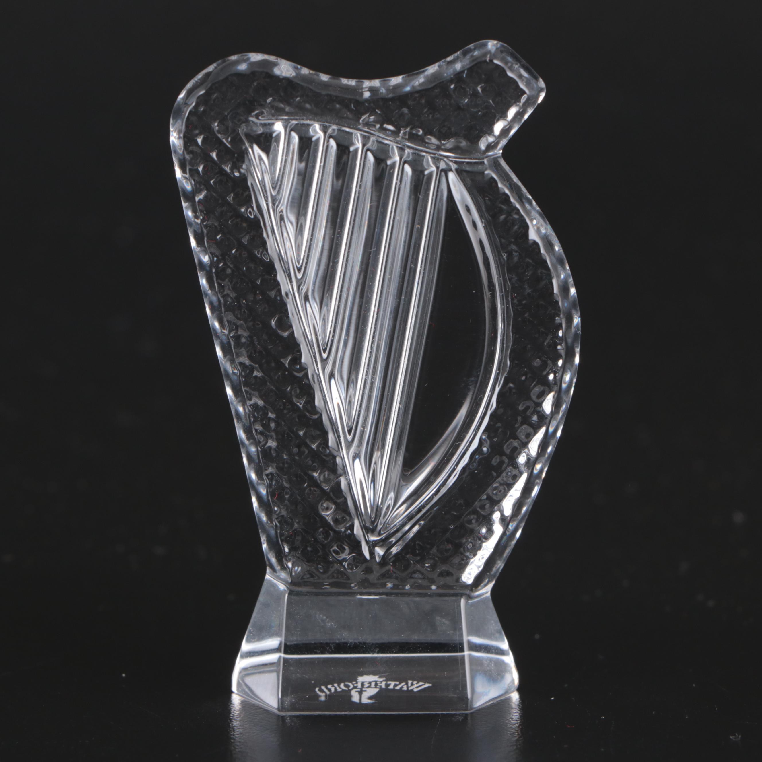 Waterford "Bethany" Crystal Candlesticks, Ornaments, Harp and Vase