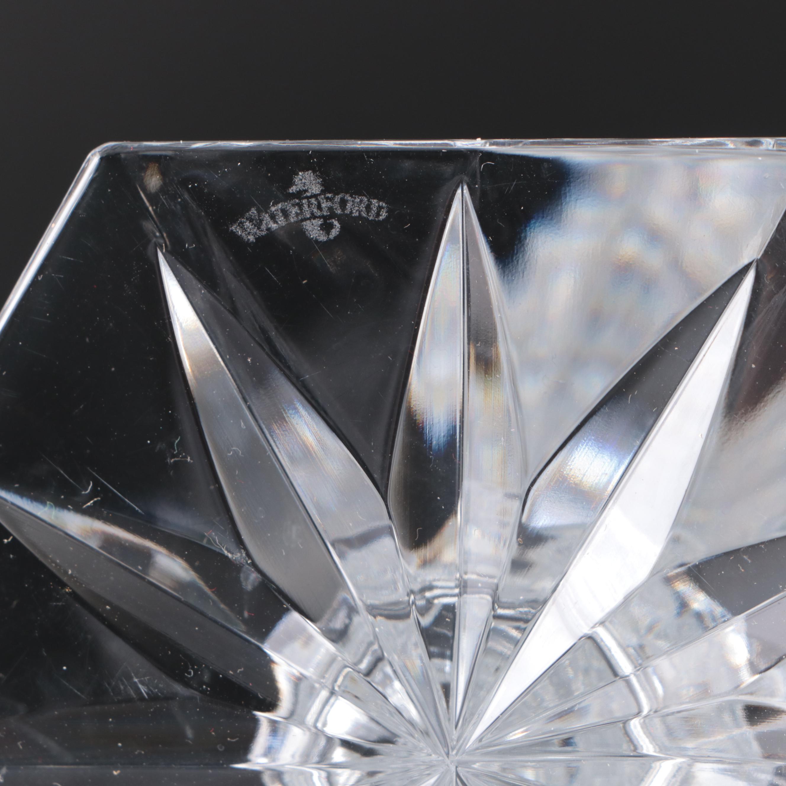 Waterford "Bethany" Crystal Candlesticks, Ornaments, Harp and Vase