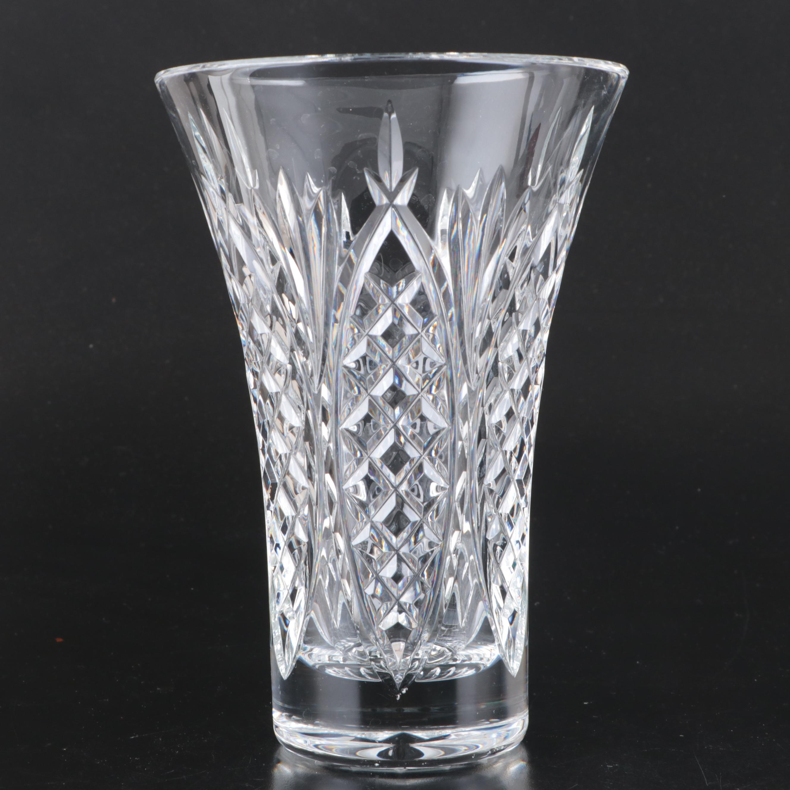 Waterford "Bethany" Crystal Candlesticks, Ornaments, Harp and Vase