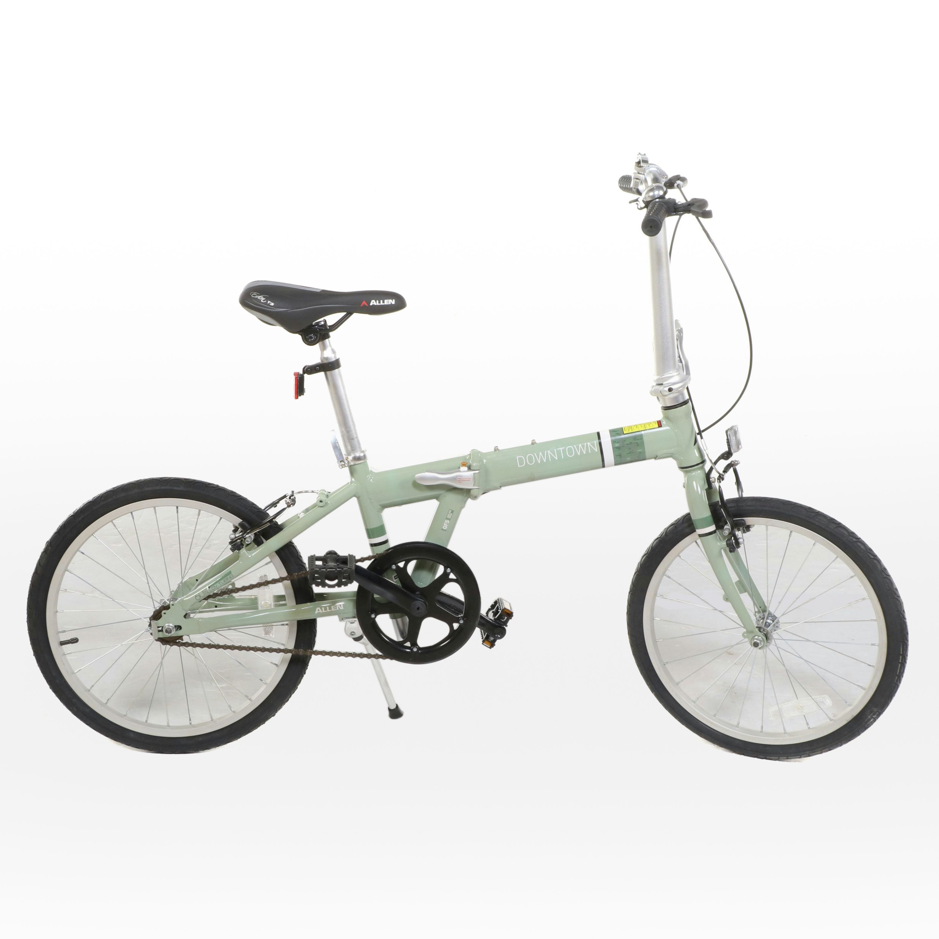 Allen Sports Downtown One-Speed Folding Bicycle