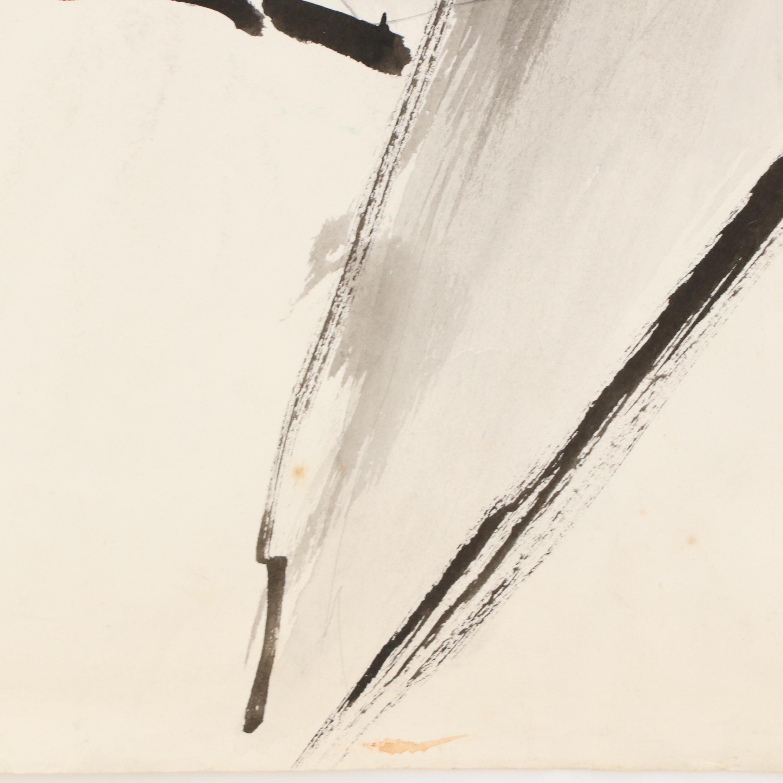 Gestural Ink Drawing of Women