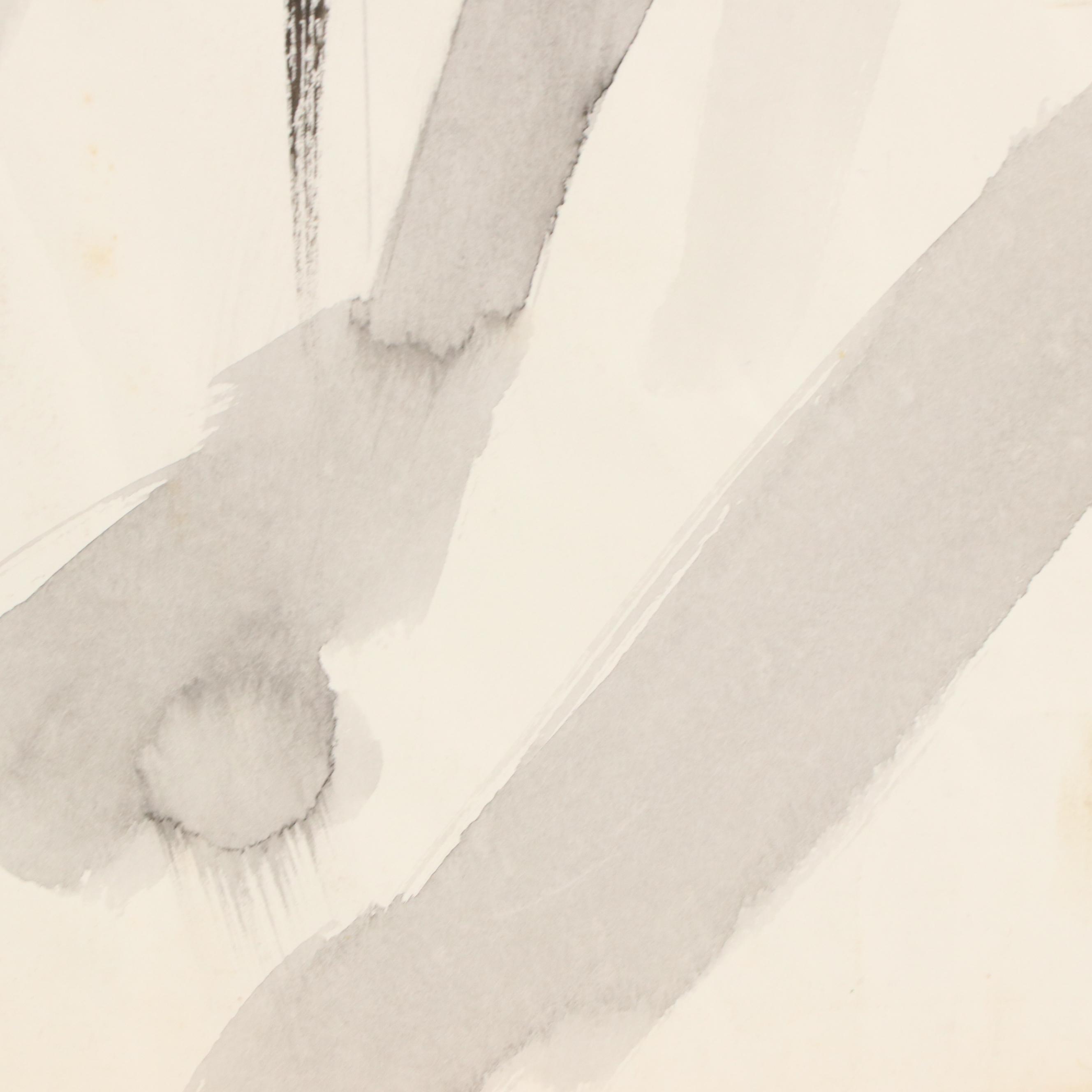 Gestural Ink Drawing of Women