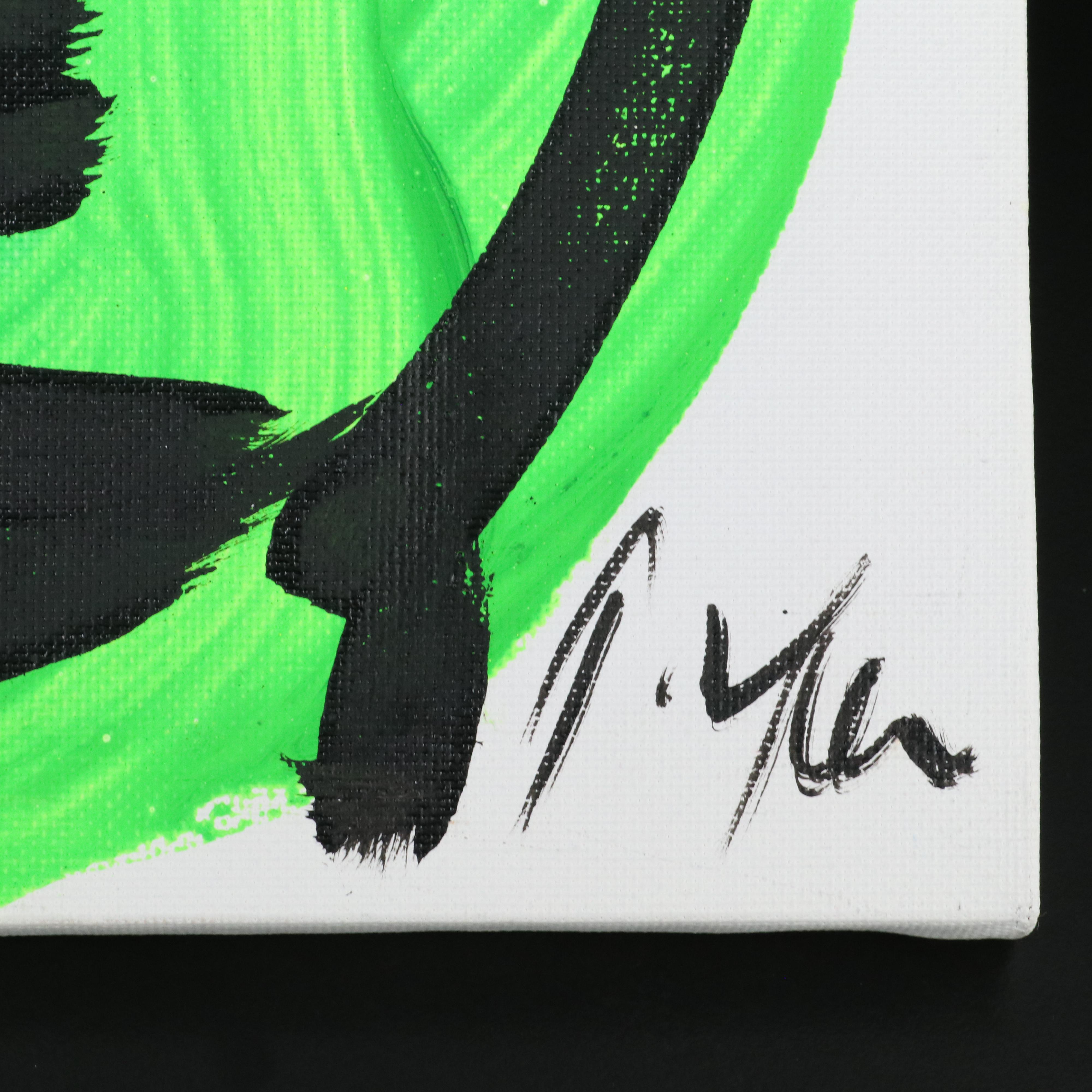 Peter Robert Keil Stylized Acrylic Portrait