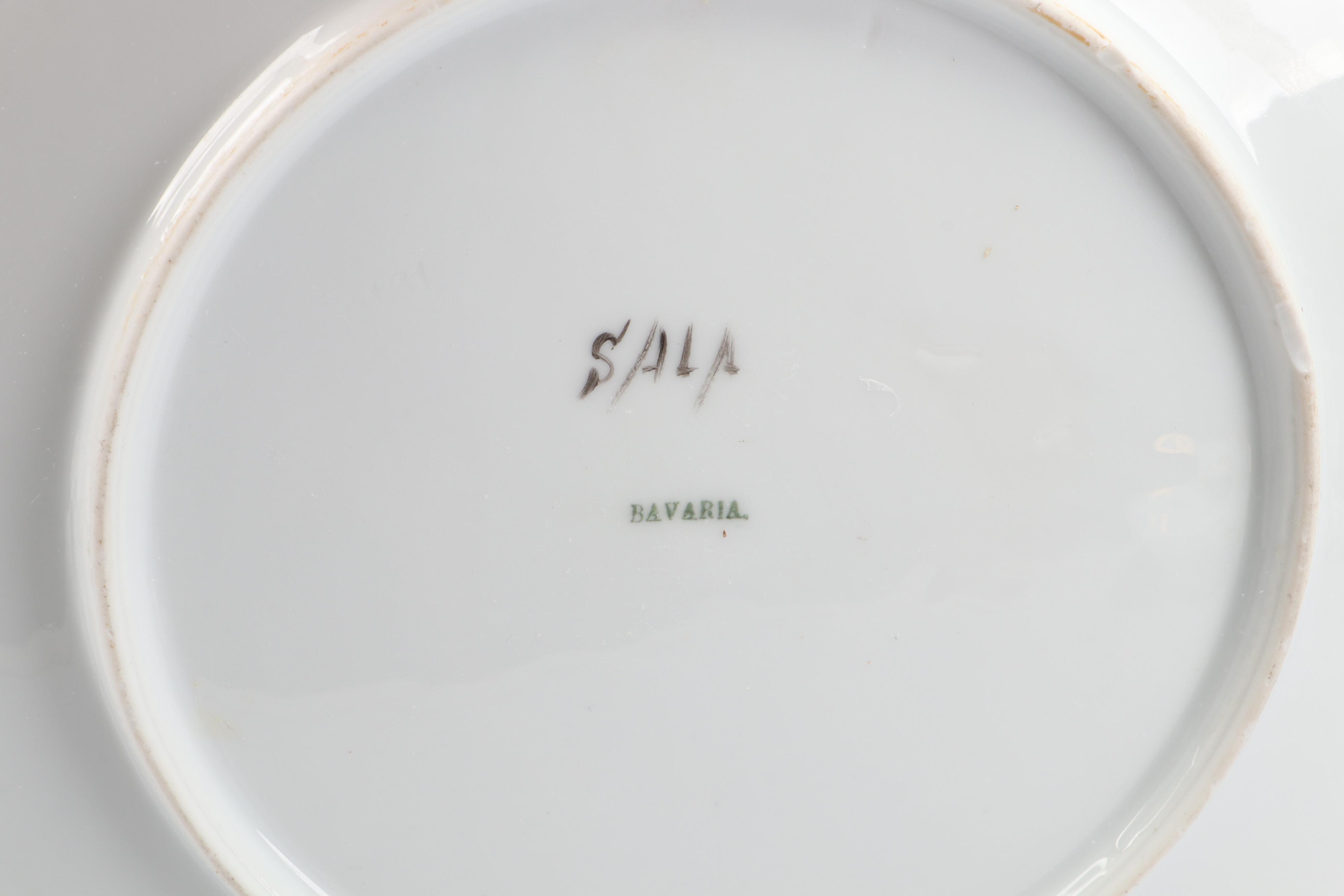 Lefton Porcelain Musical Teapot and Shell Ashtray with More Porcelain Décor