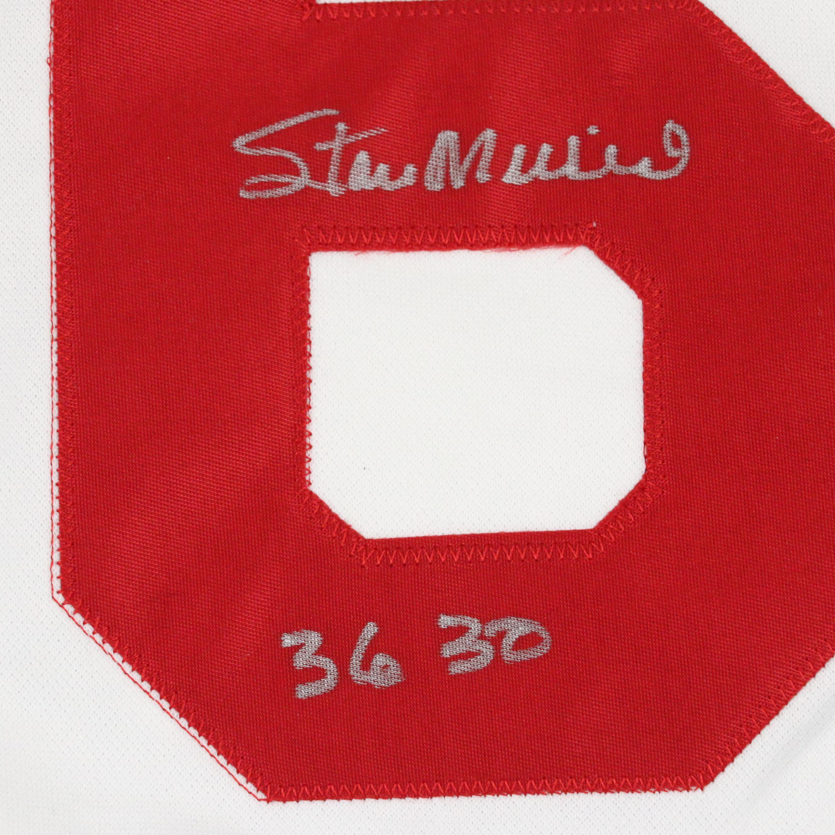 Stan Musial Signed St. Louis Cardinals Majestic Baseball Jersey