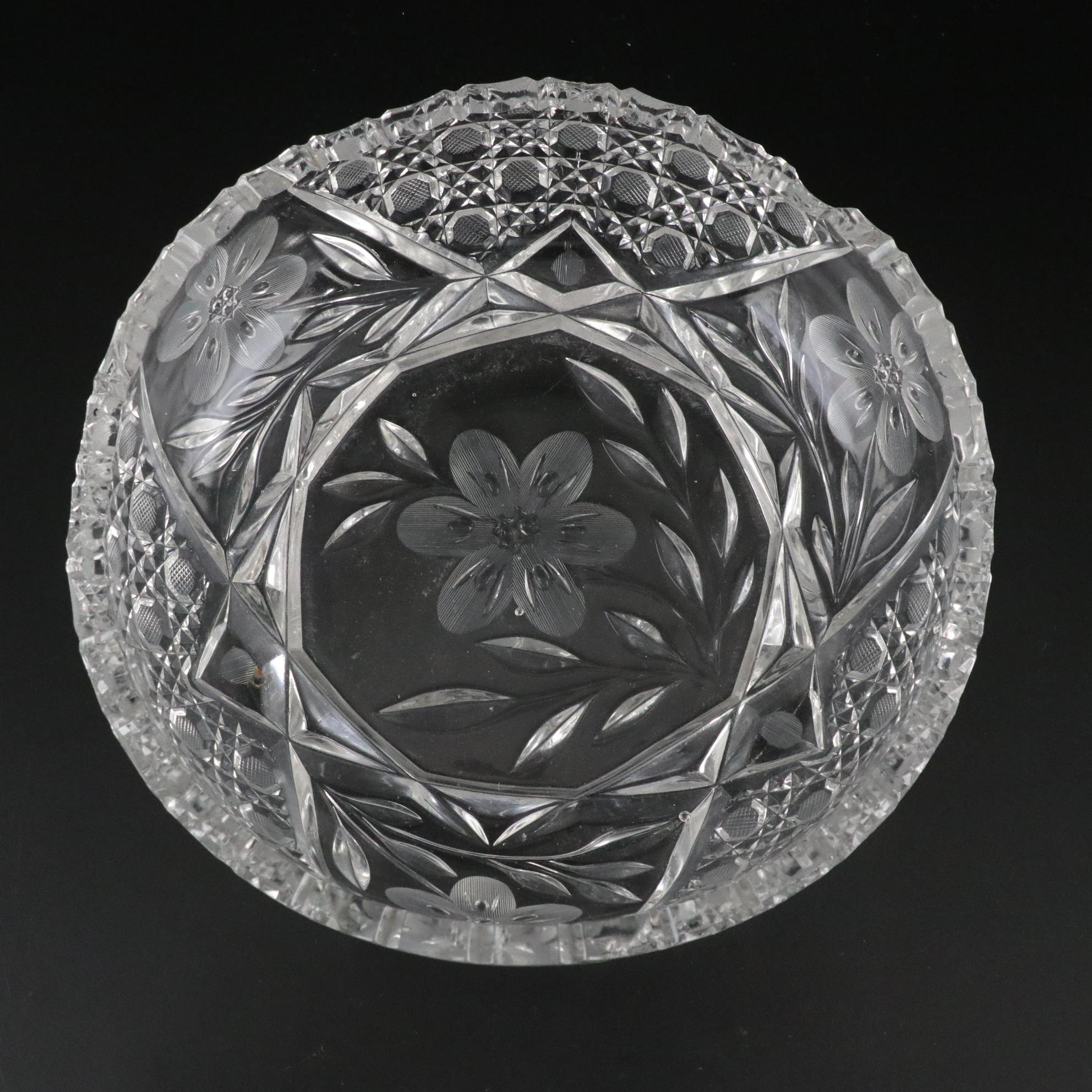 McKee Glass "Innovation" Sherbet Glasses & Bowl