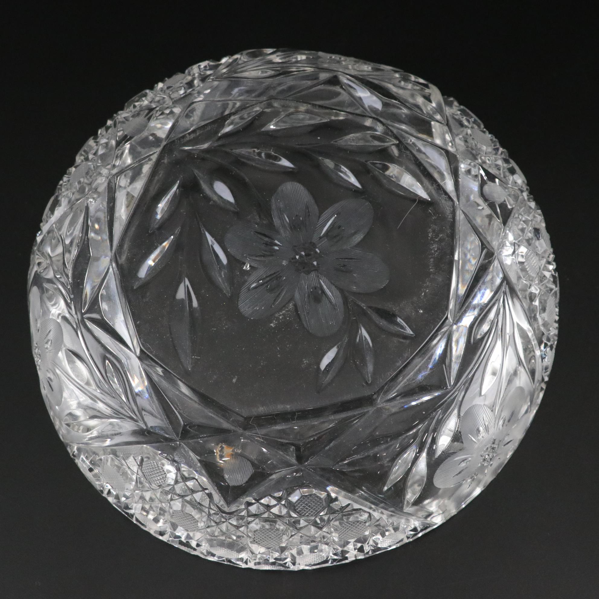 McKee Glass "Innovation" Sherbet Glasses & Bowl