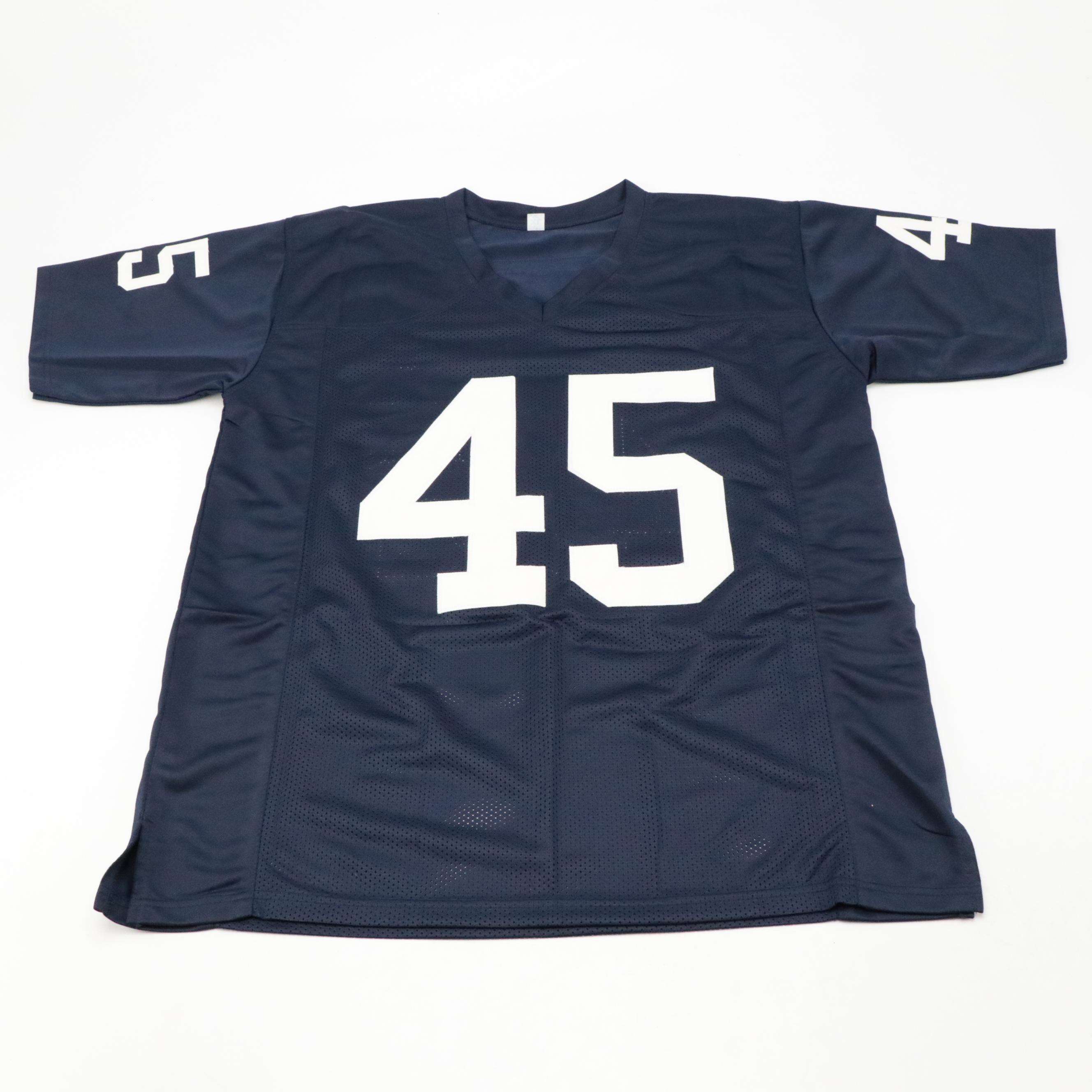Rudy Ruettiger Signed Notre Dame Fighting Irish Football Jersey, JSA