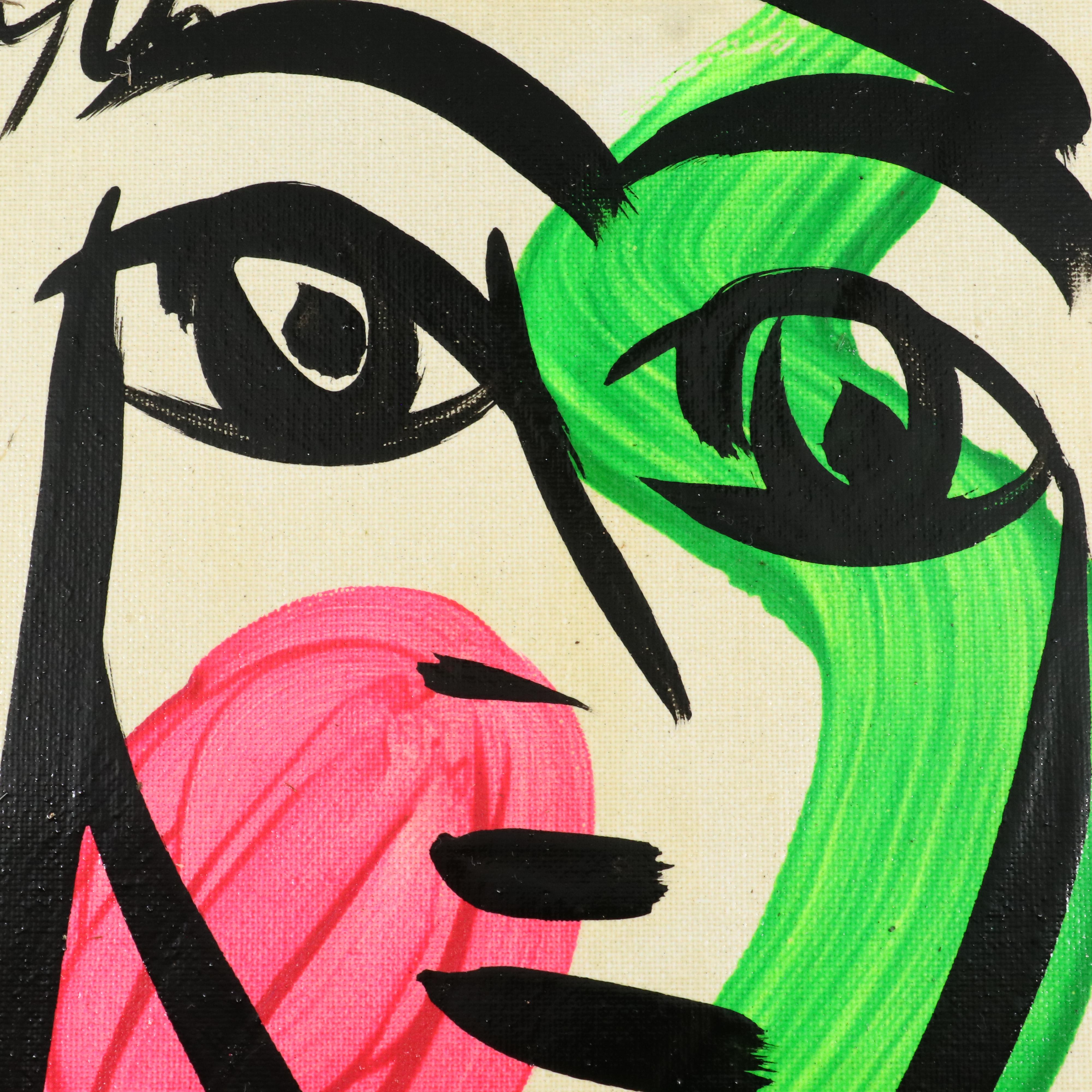 Peter Robert Keil Stylized Acrylic Portrait