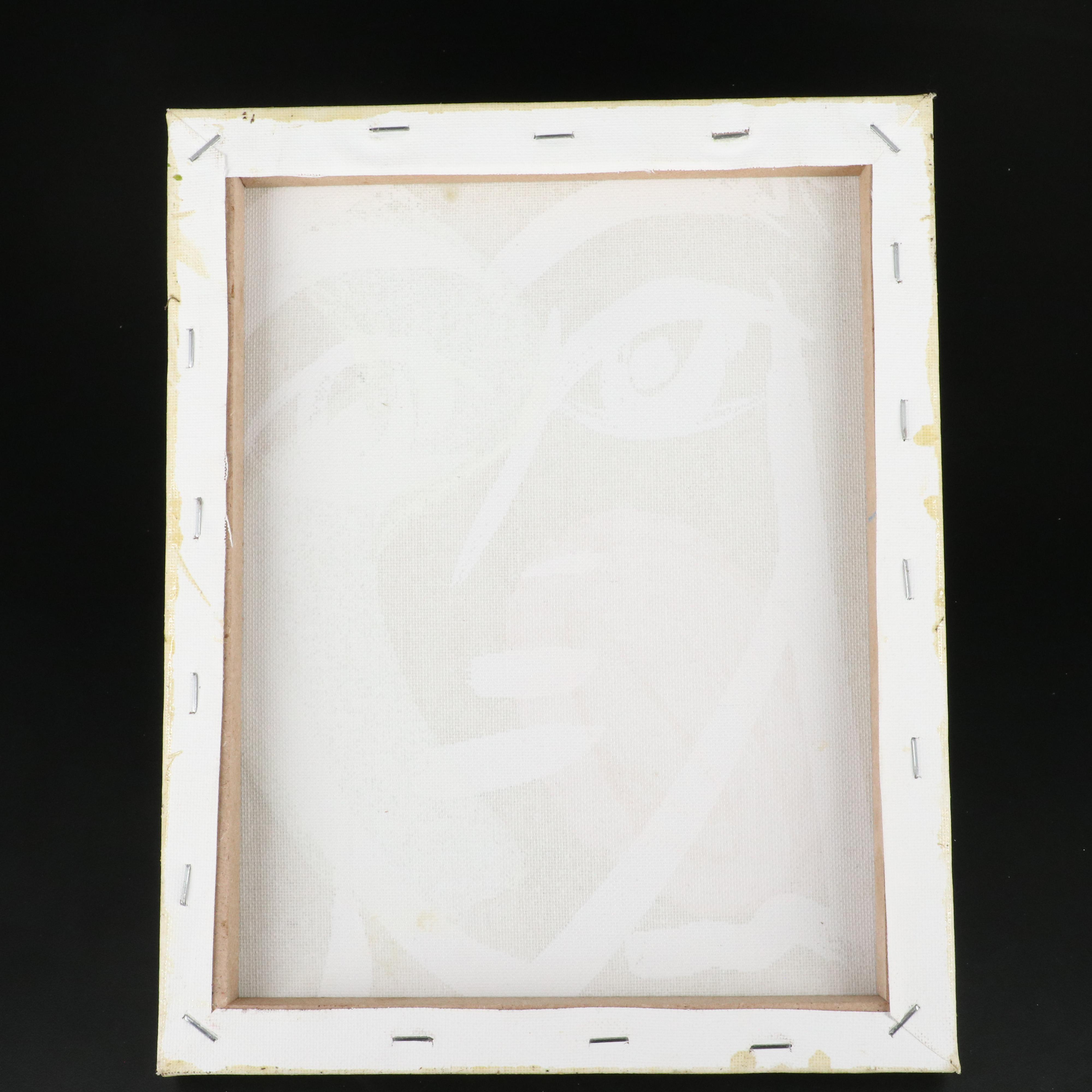 Peter Robert Keil Stylized Acrylic Portrait