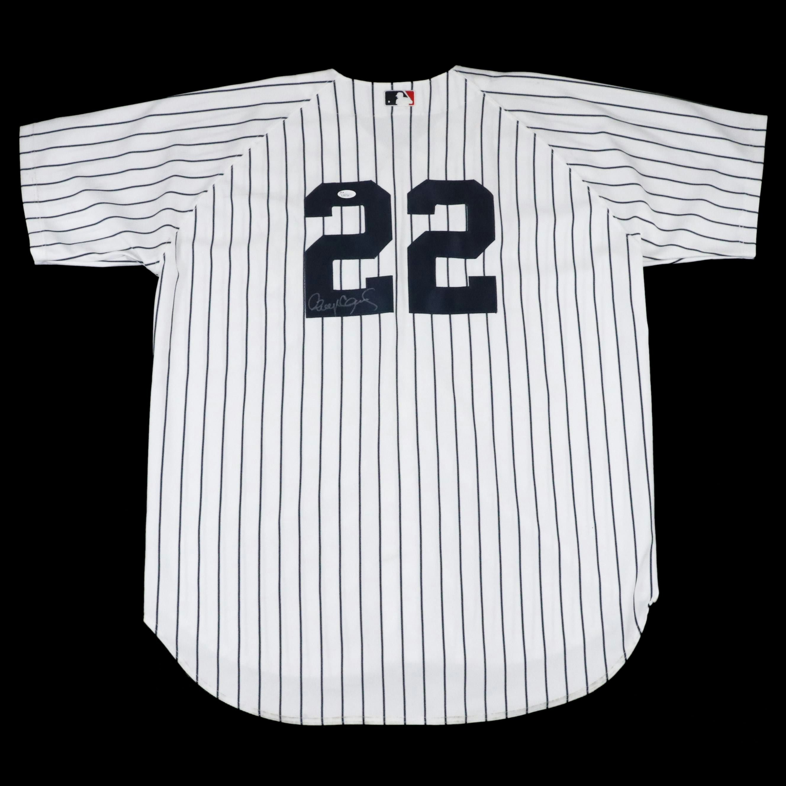 Roger Clemens Signed New York Yankees Russell Baseball Jersey, JSA
