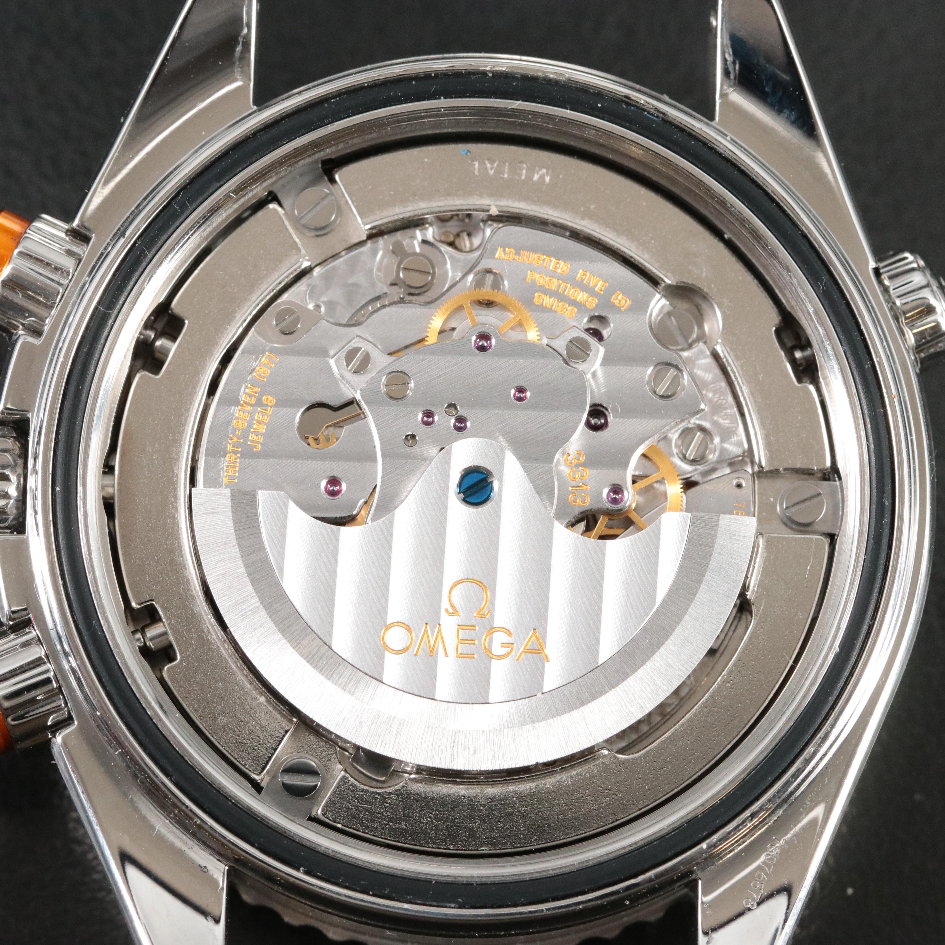 Omega Planet Ocean Chronograph Orange 45mm Automatic Watch