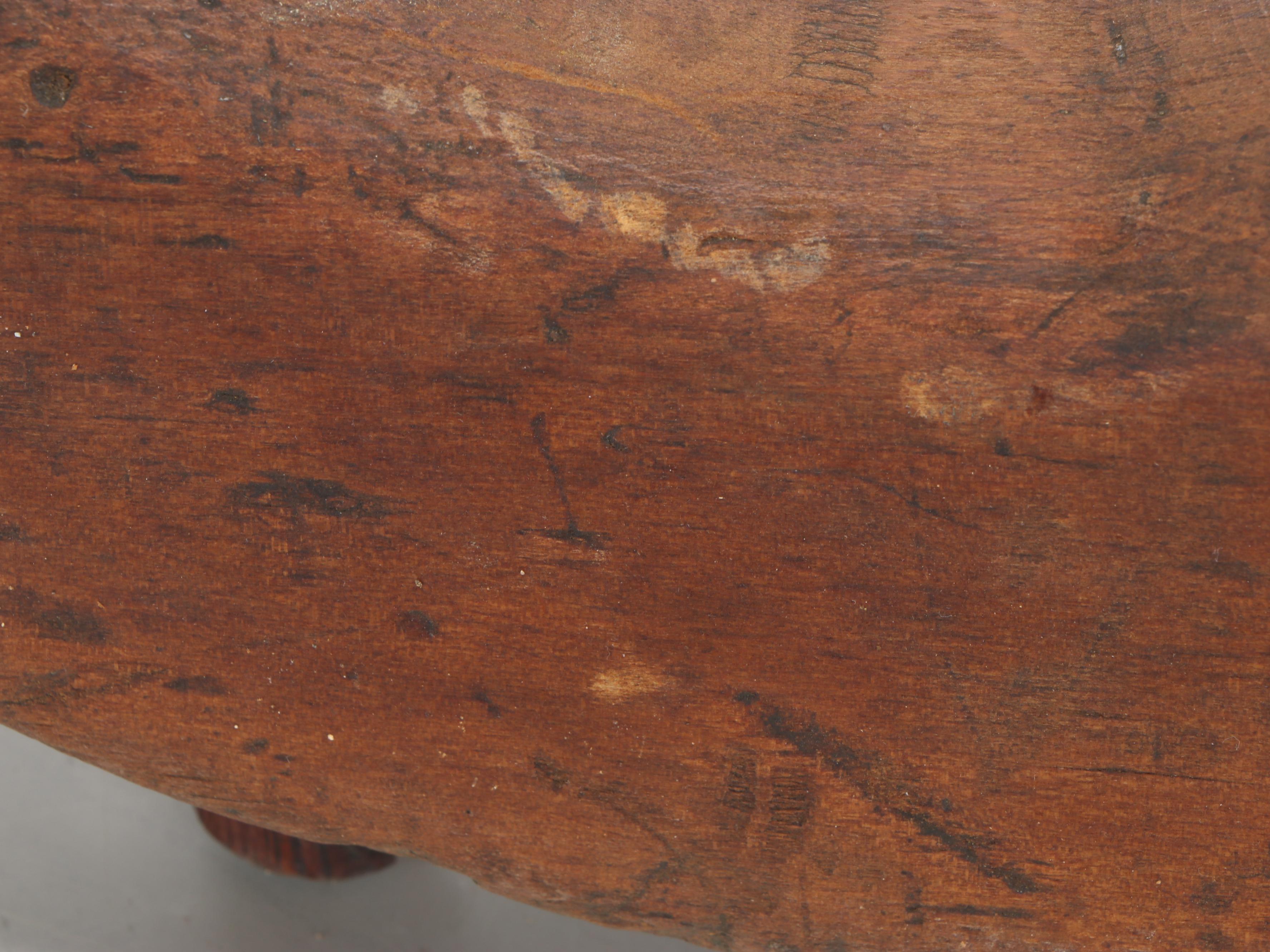 Primitive Wooden Double Oxen Yoke, 19th Century