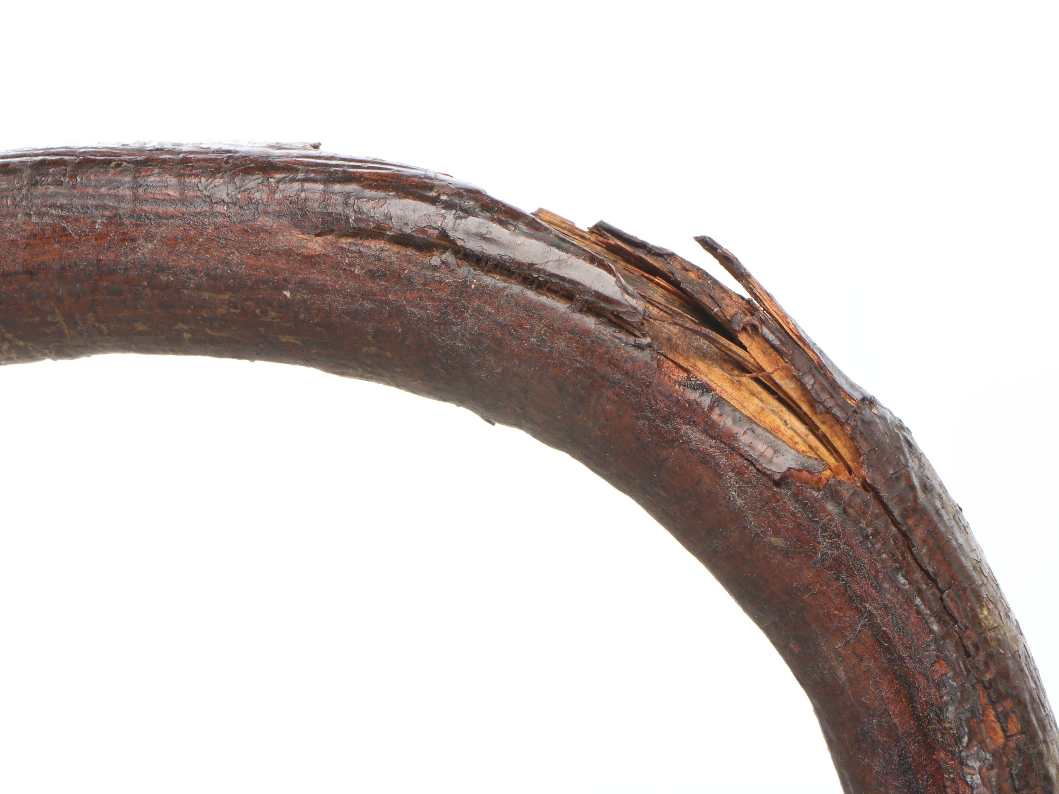 Primitive Wooden Double Oxen Yoke, 19th Century