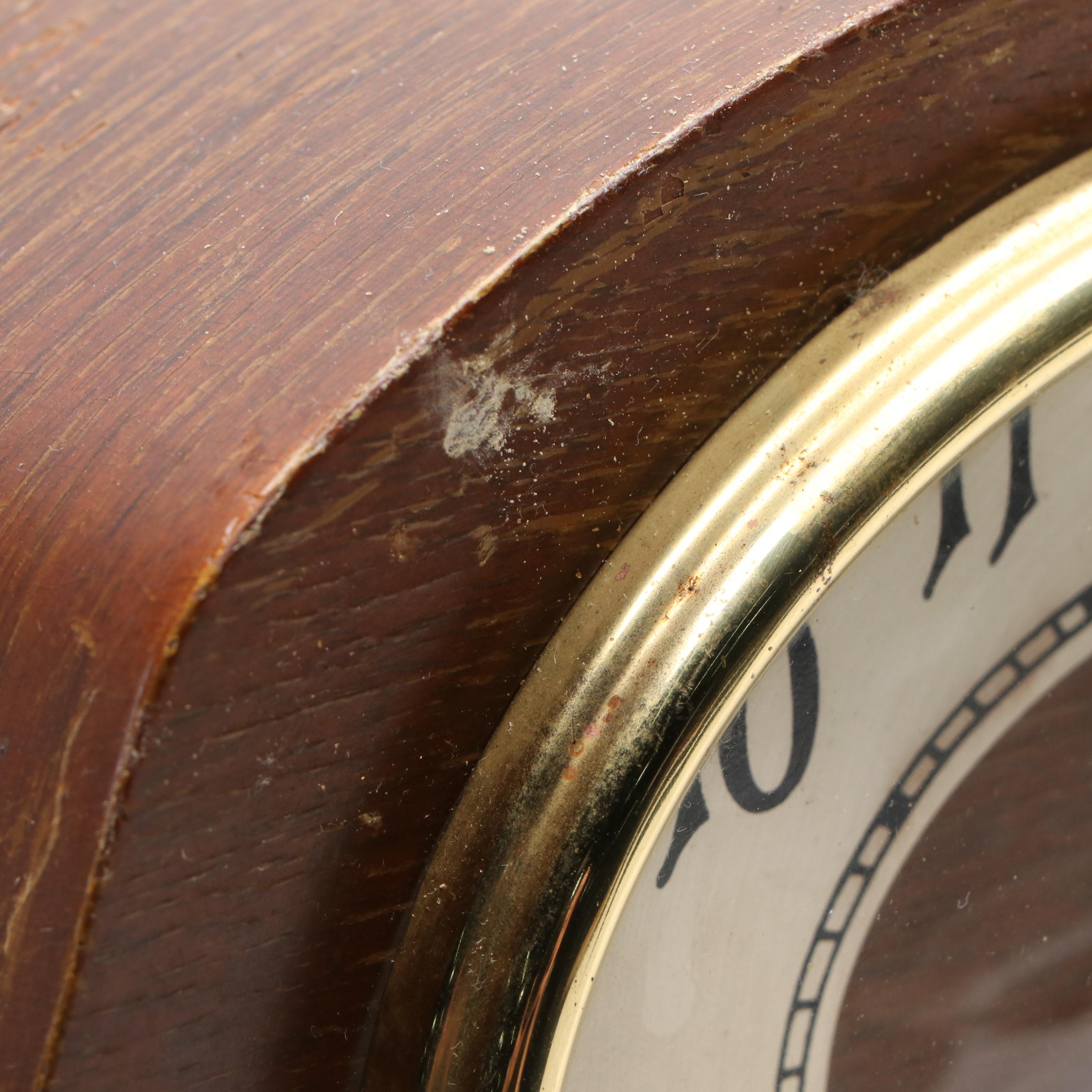 Revere Westminster Chime Wooden Electric Mantel Clock, Mid-20th Century