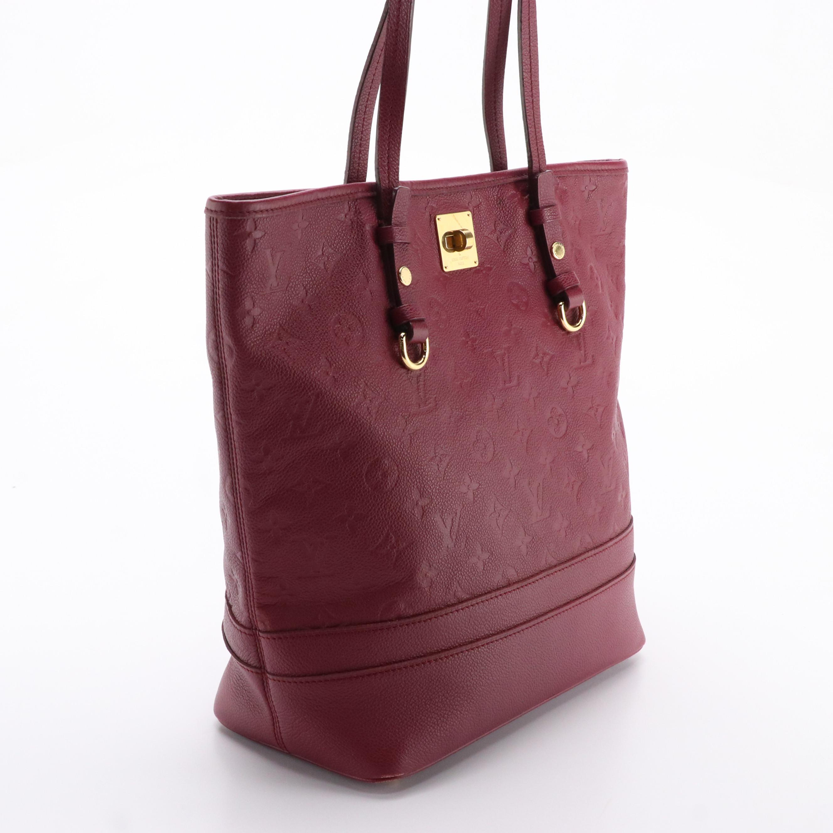 Louis Vuitton Citadine PM Tote in Aurore Monogram Empreinte Leather
