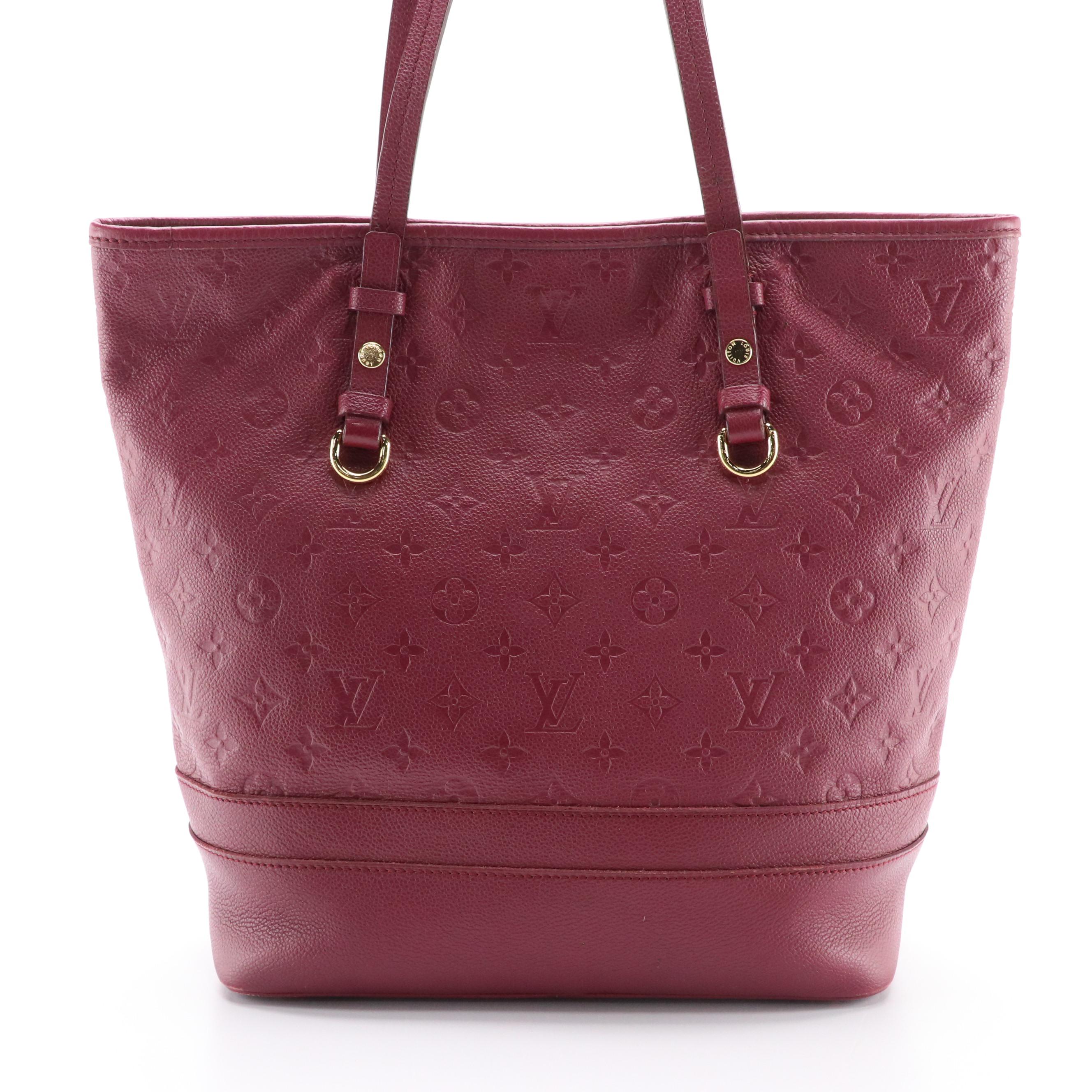 Louis Vuitton Citadine PM Tote in Aurore Monogram Empreinte Leather