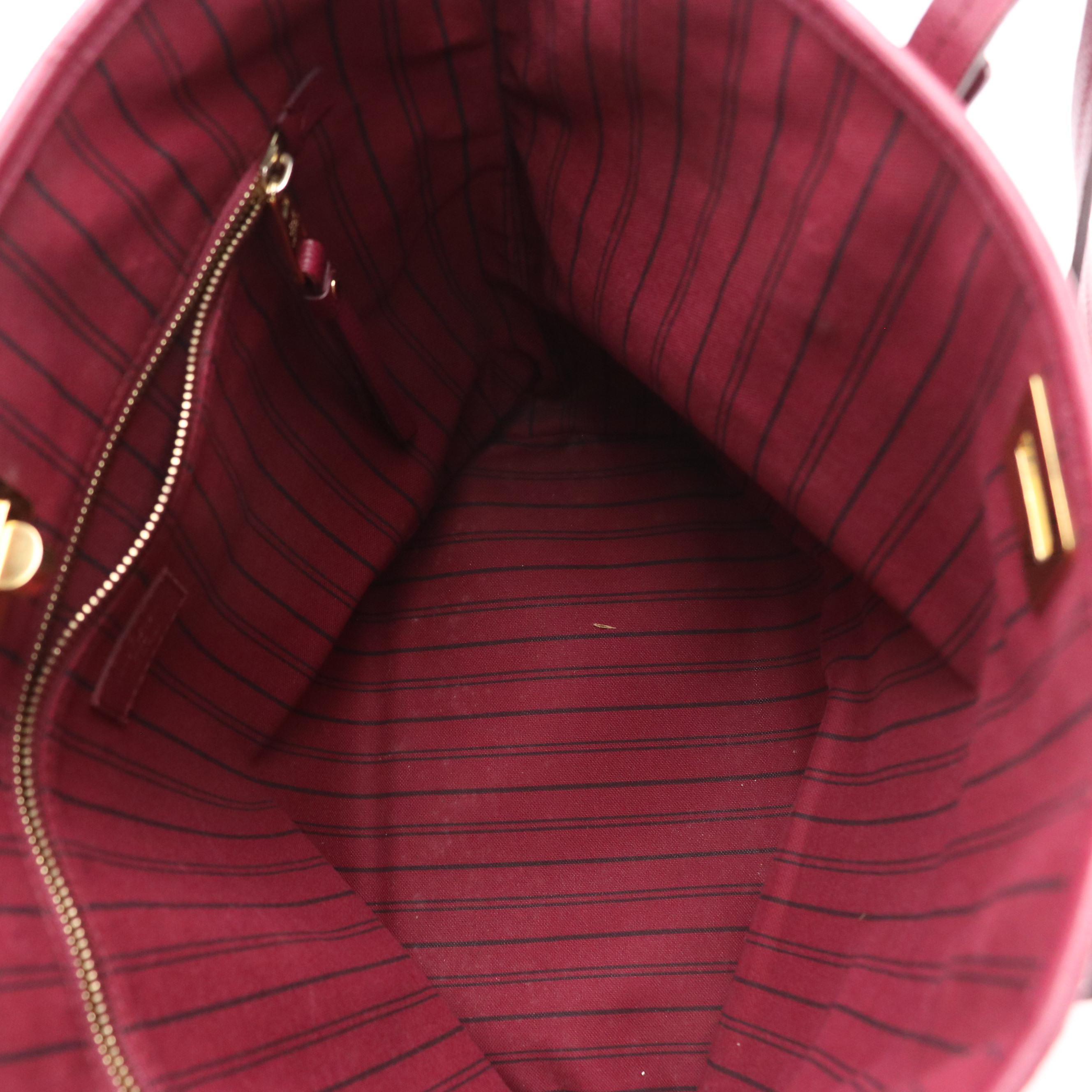 Louis Vuitton Citadine PM Tote in Aurore Monogram Empreinte Leather