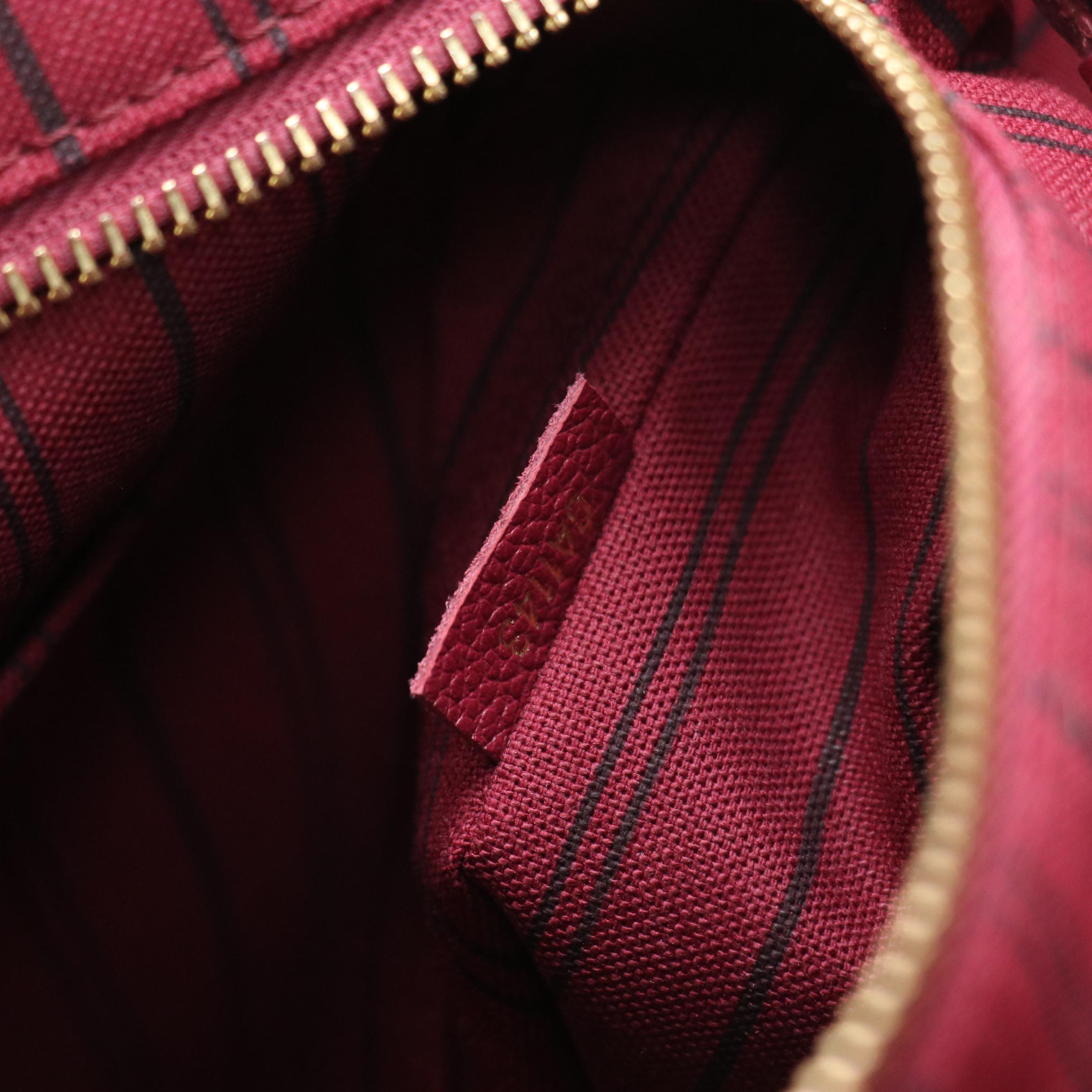 Louis Vuitton Citadine PM Tote in Aurore Monogram Empreinte Leather