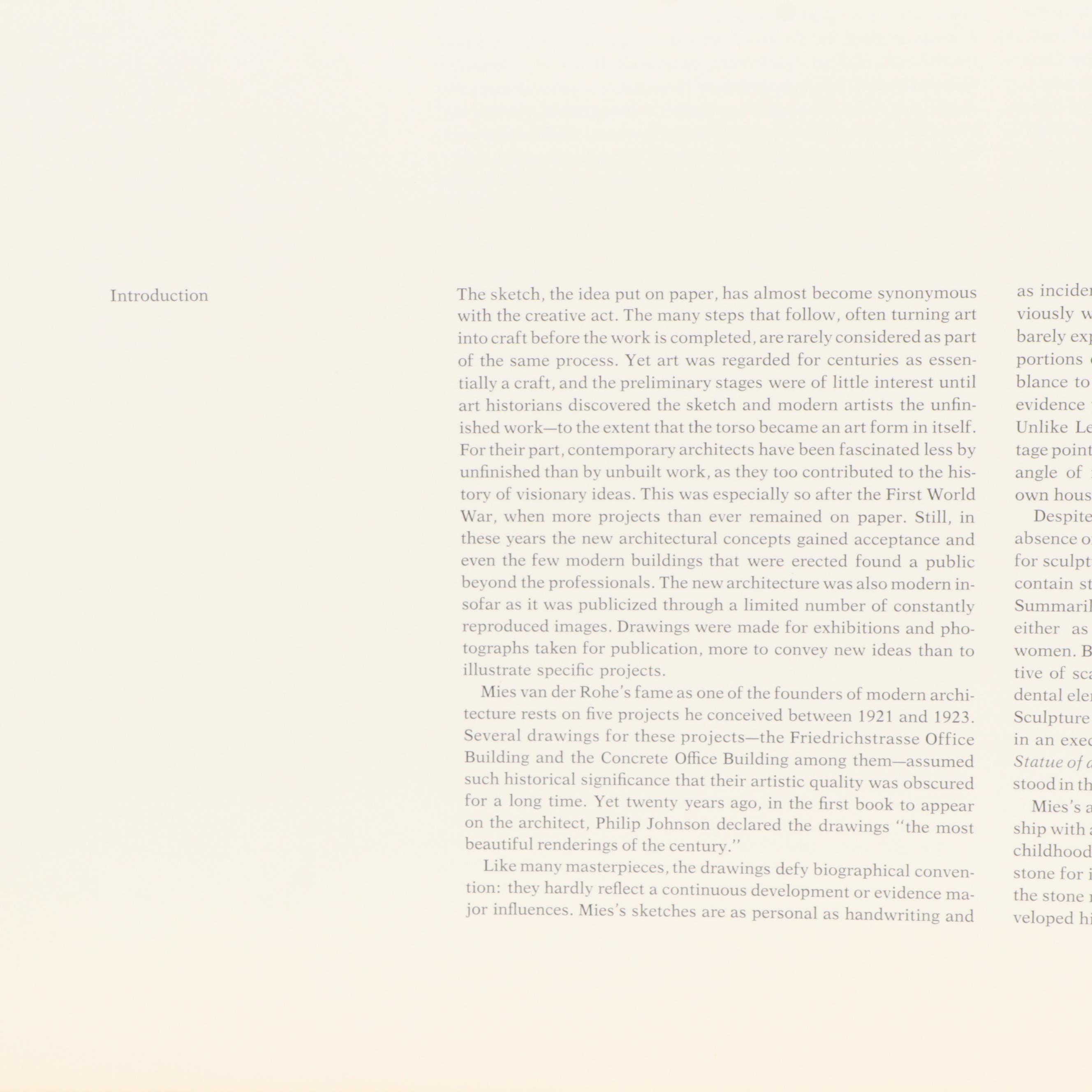 "Ludwig Mies Van Der Rohe" Published by the Museum of Modern Art, 1969