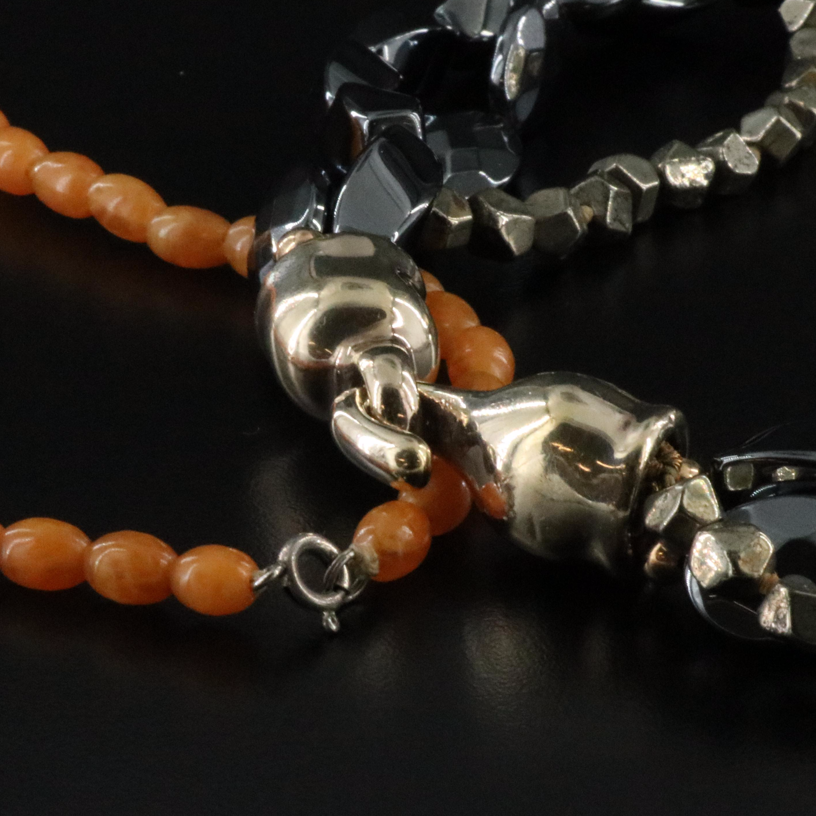 Jewelry Collection Featuring Vintage J.M. Fisher Co. Locket