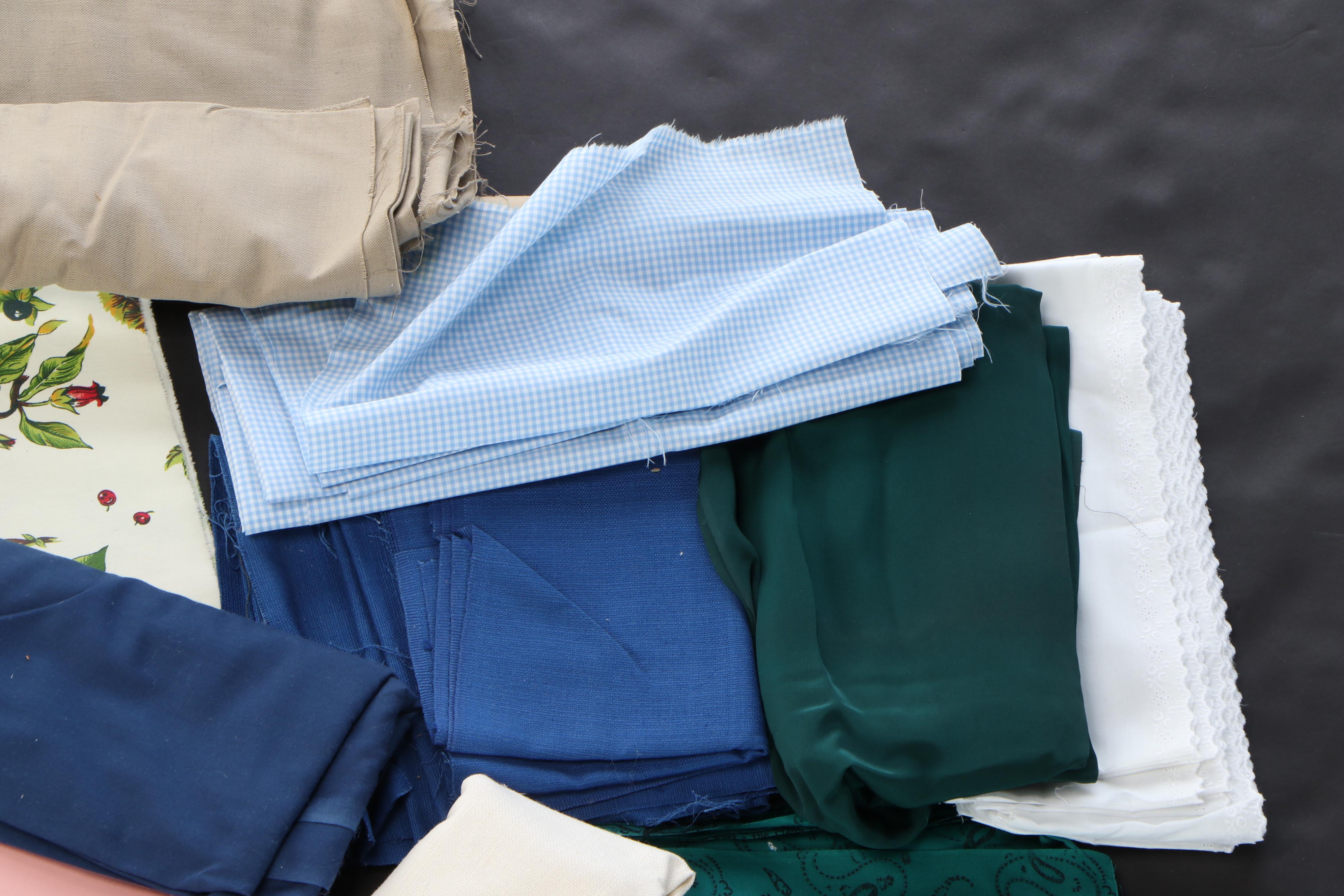 Harris Tweed and Other Fabric Remnants