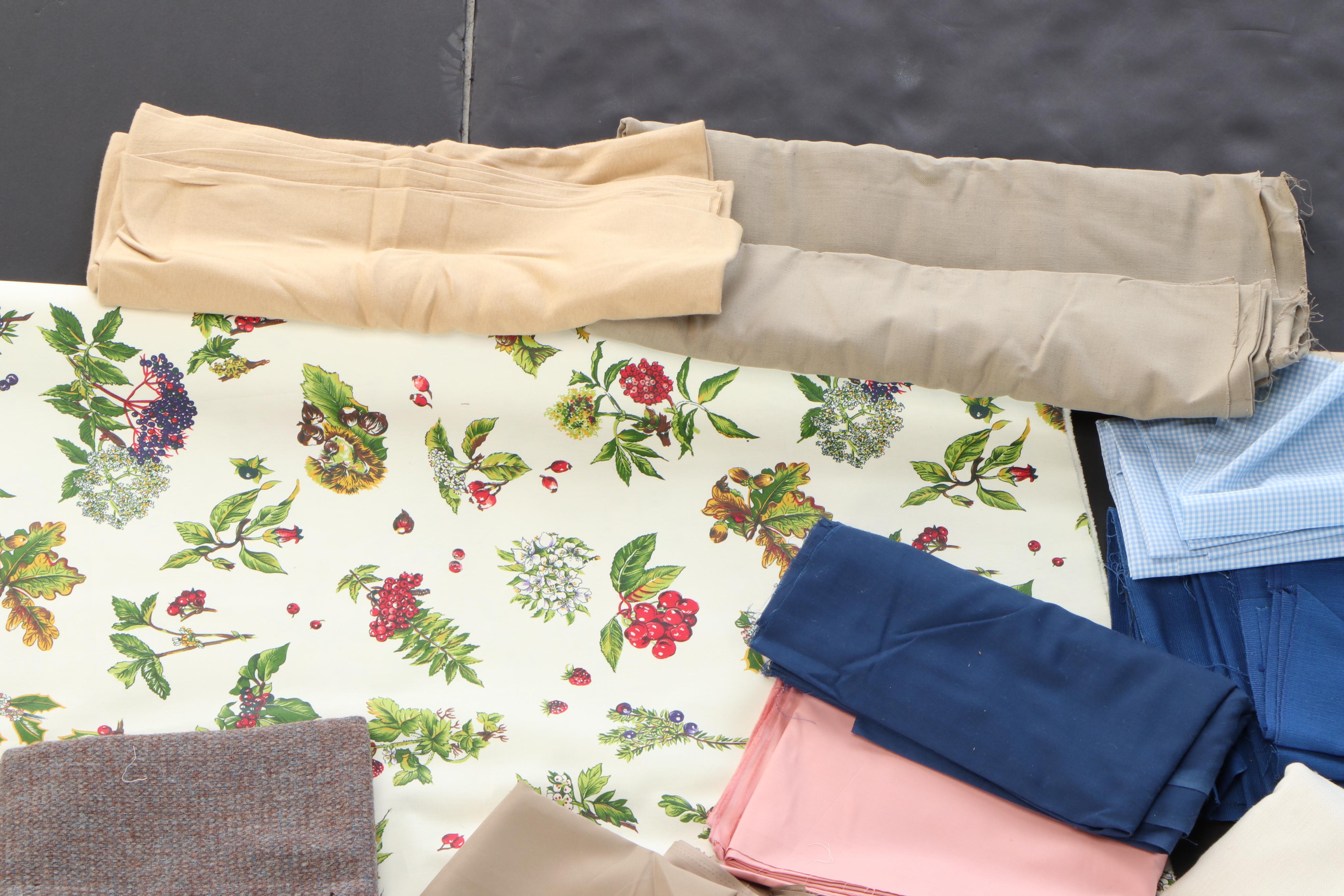 Harris Tweed and Other Fabric Remnants