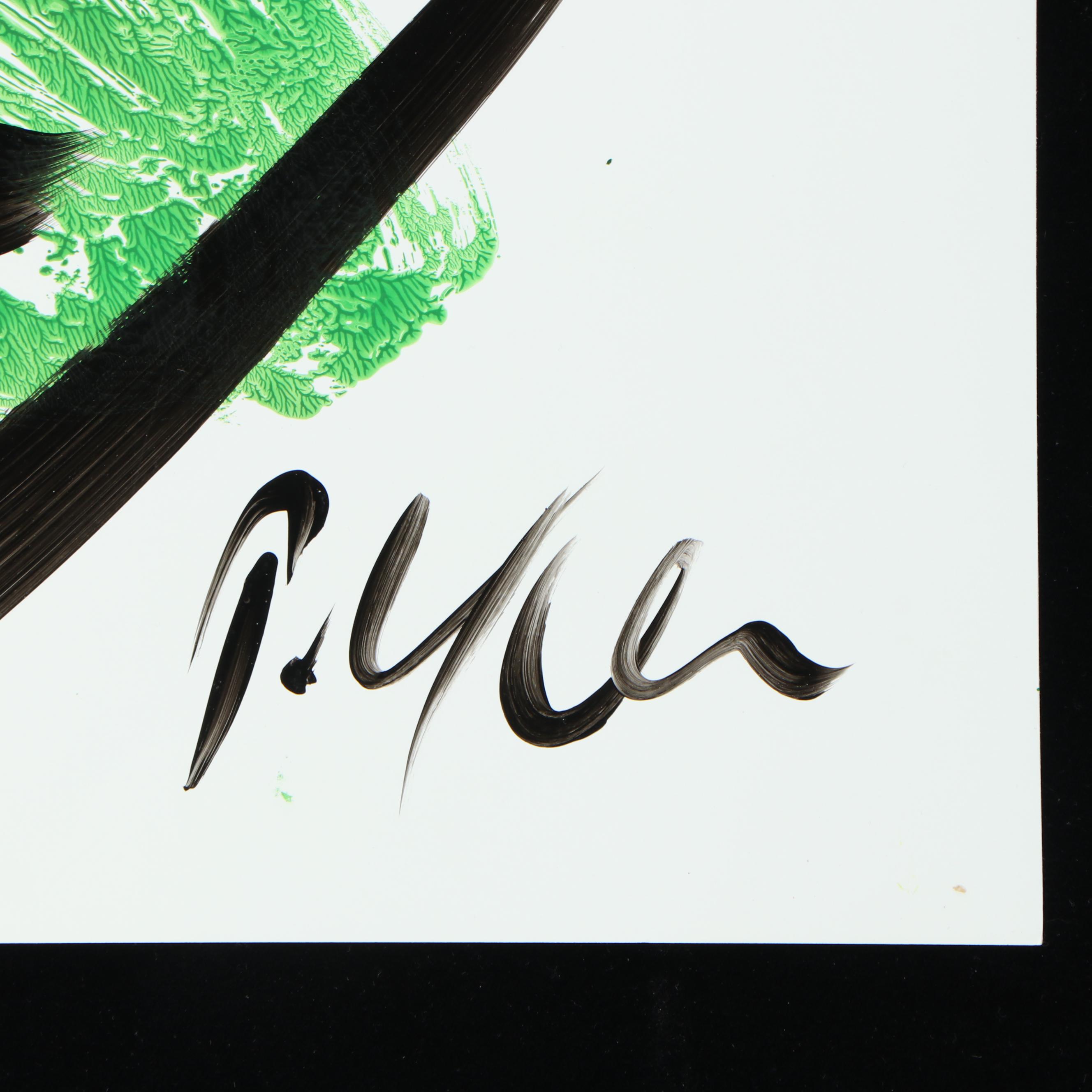 Peter Robert Keil Stylized Acrylic Portrait