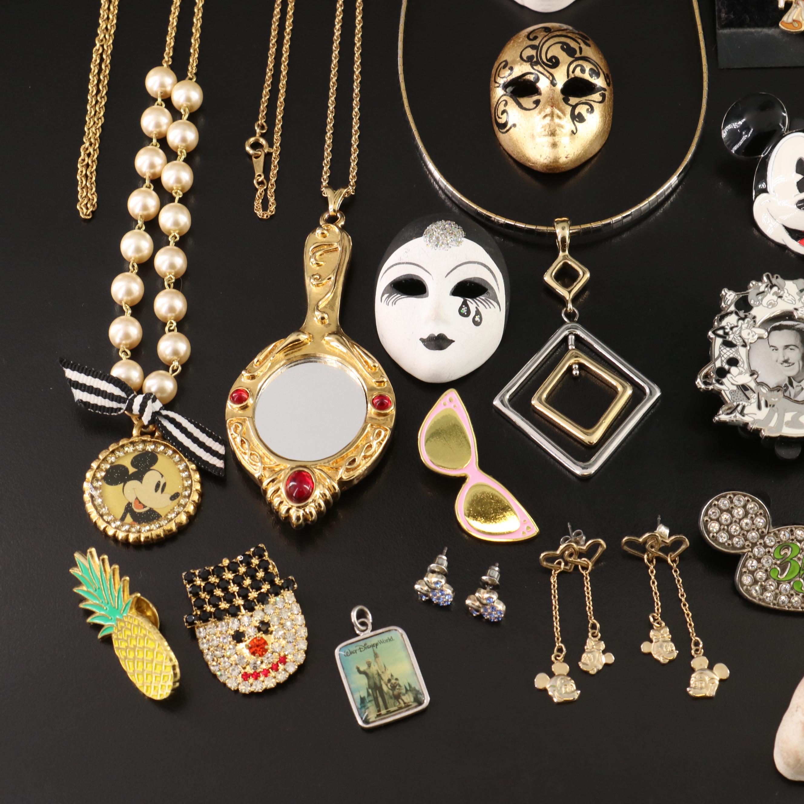 Disney Jewelry Collection Including Judith Jack