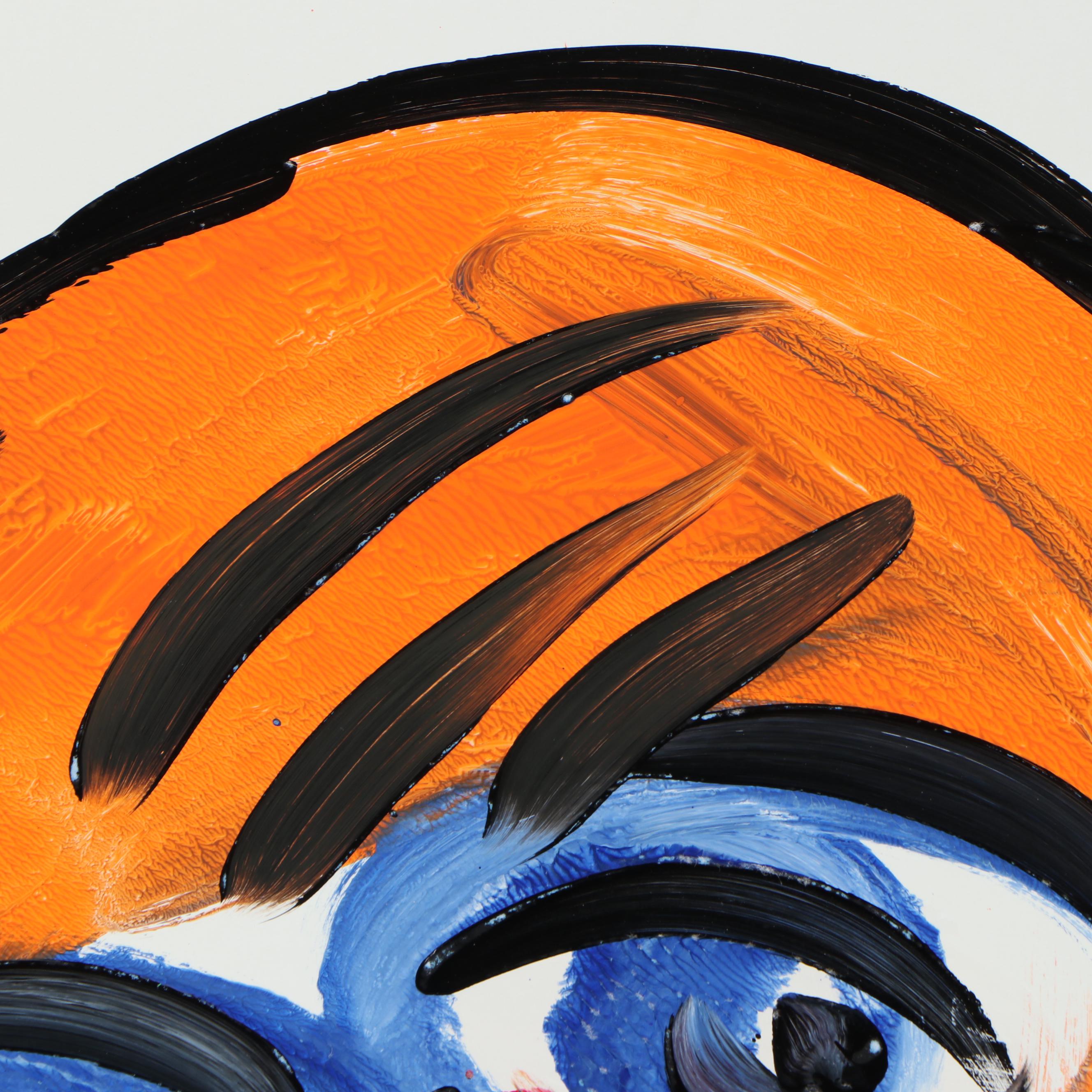 Peter Robert Keil Stylized Acrylic Portrait