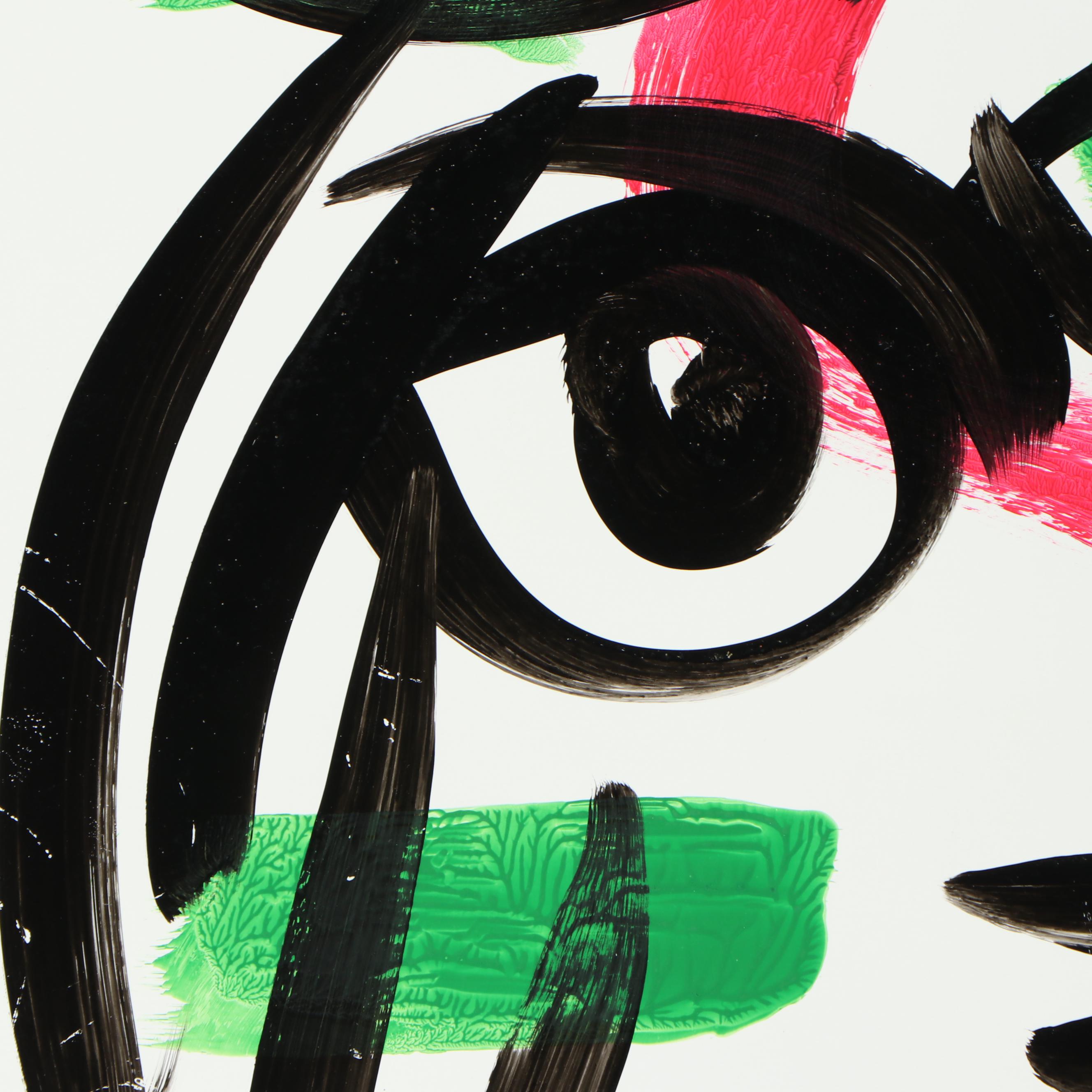 Peter Robert Keil Stylized Acrylic Portrait