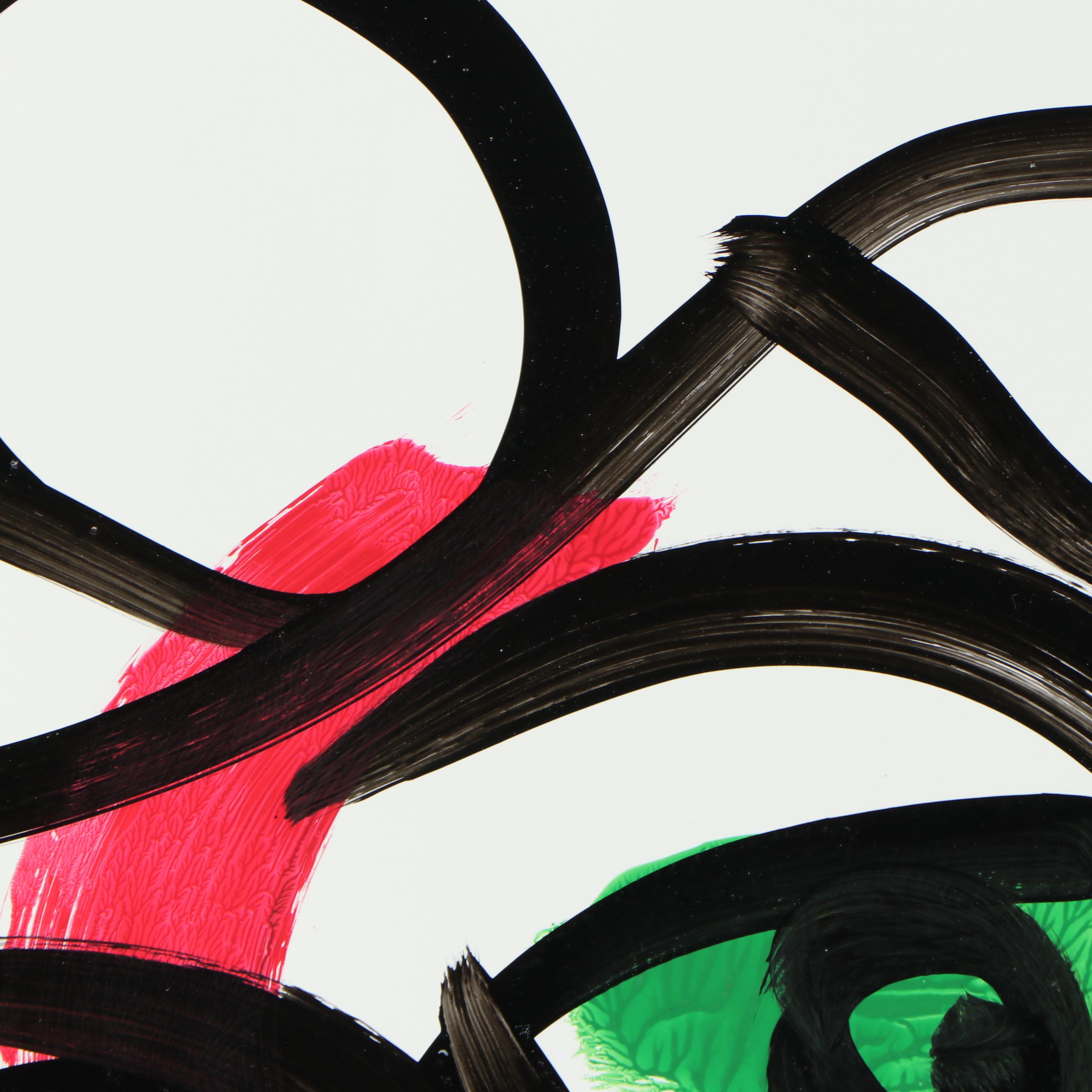 Peter Robert Keil Stylized Acrylic Portrait